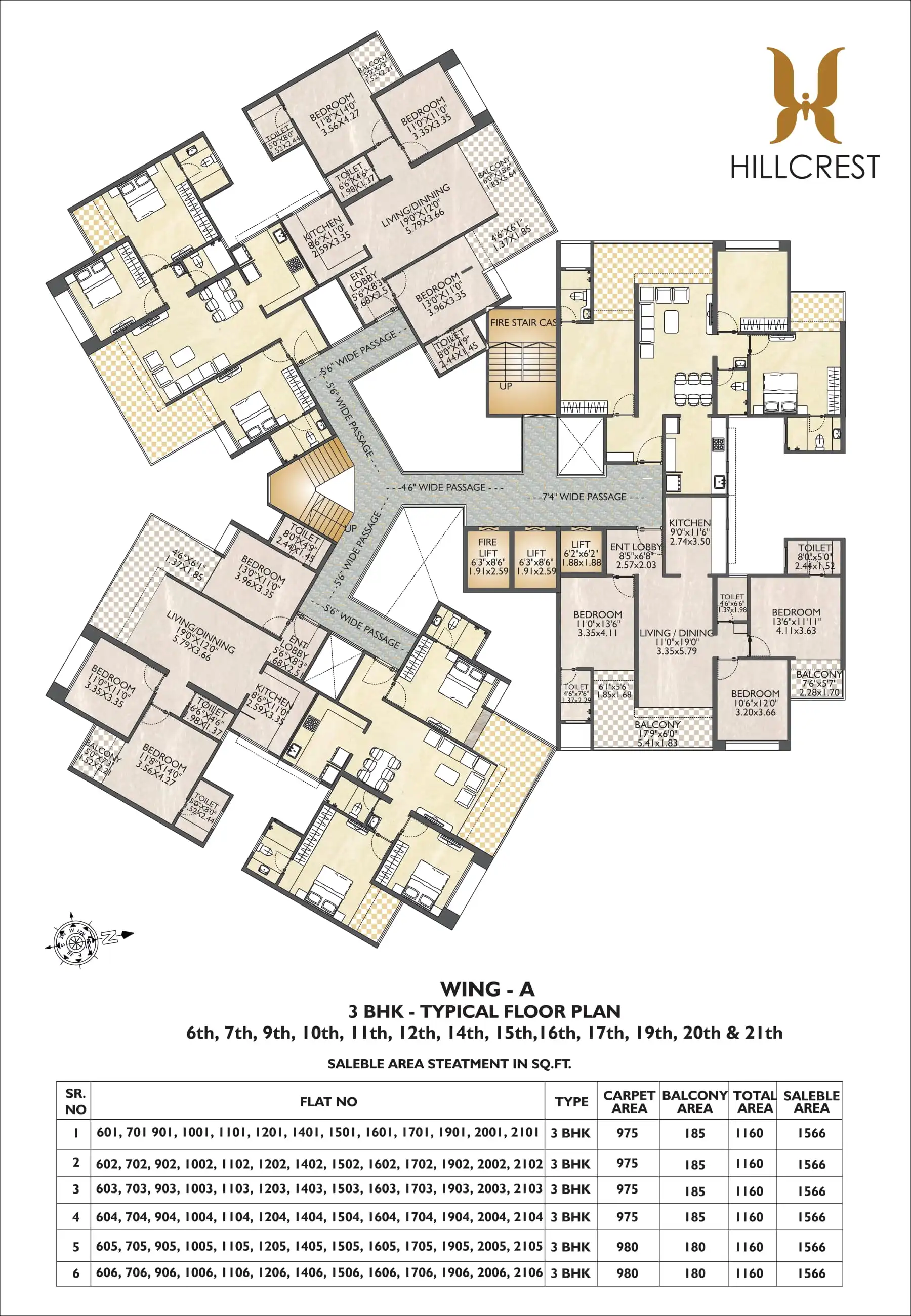 PK Hillcrest Floor plan 1