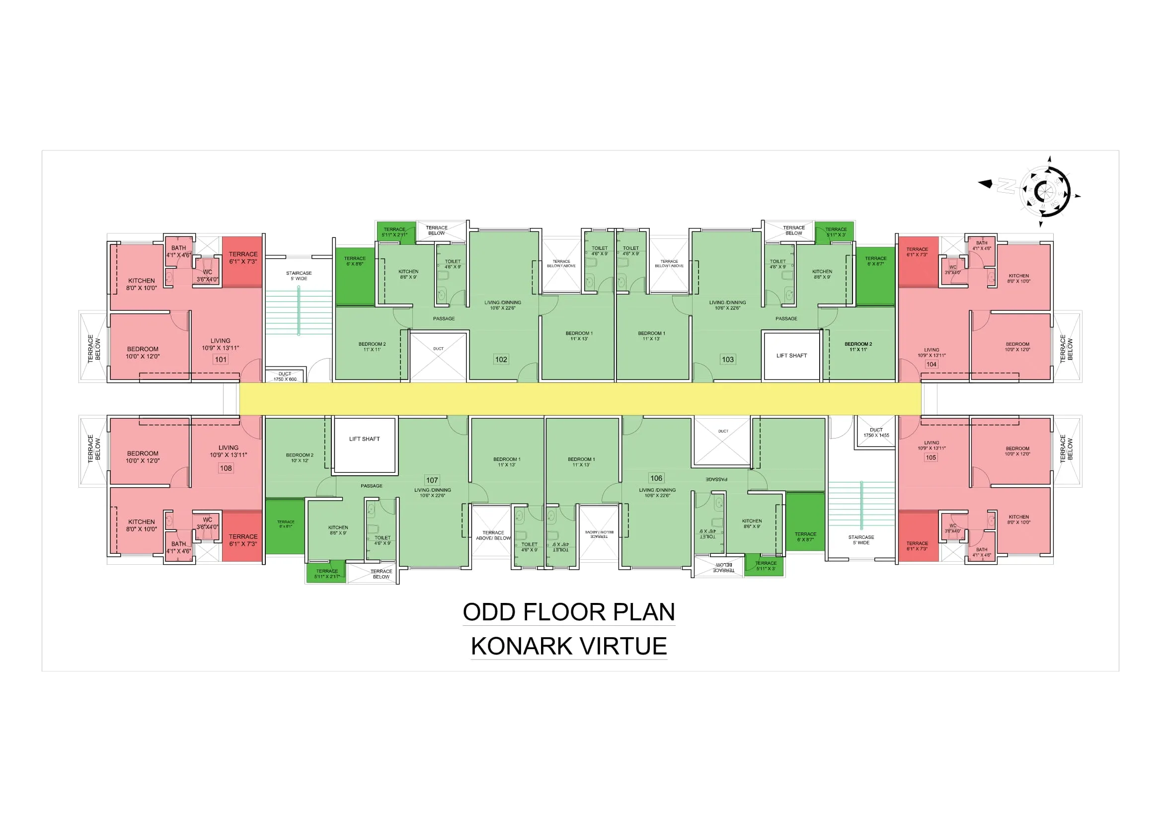 Konark Virtue Floor plan 1