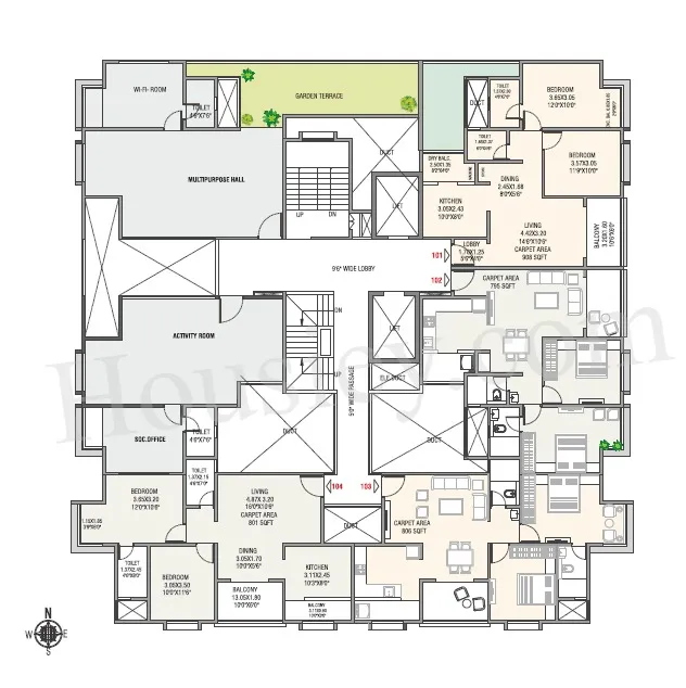 Kshitej 24Life Blooms Master Plan