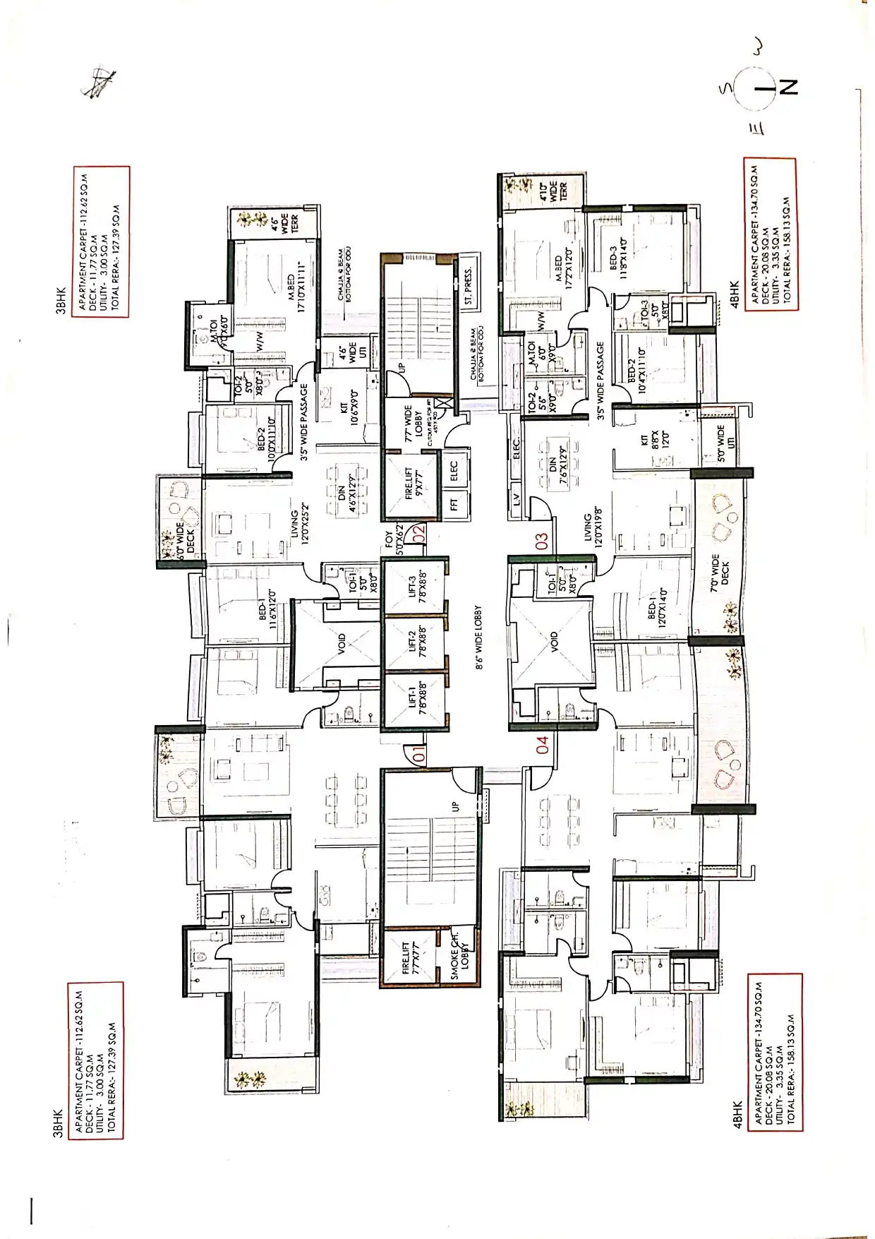 Kolte Patil 24k Altura Floor plan 1