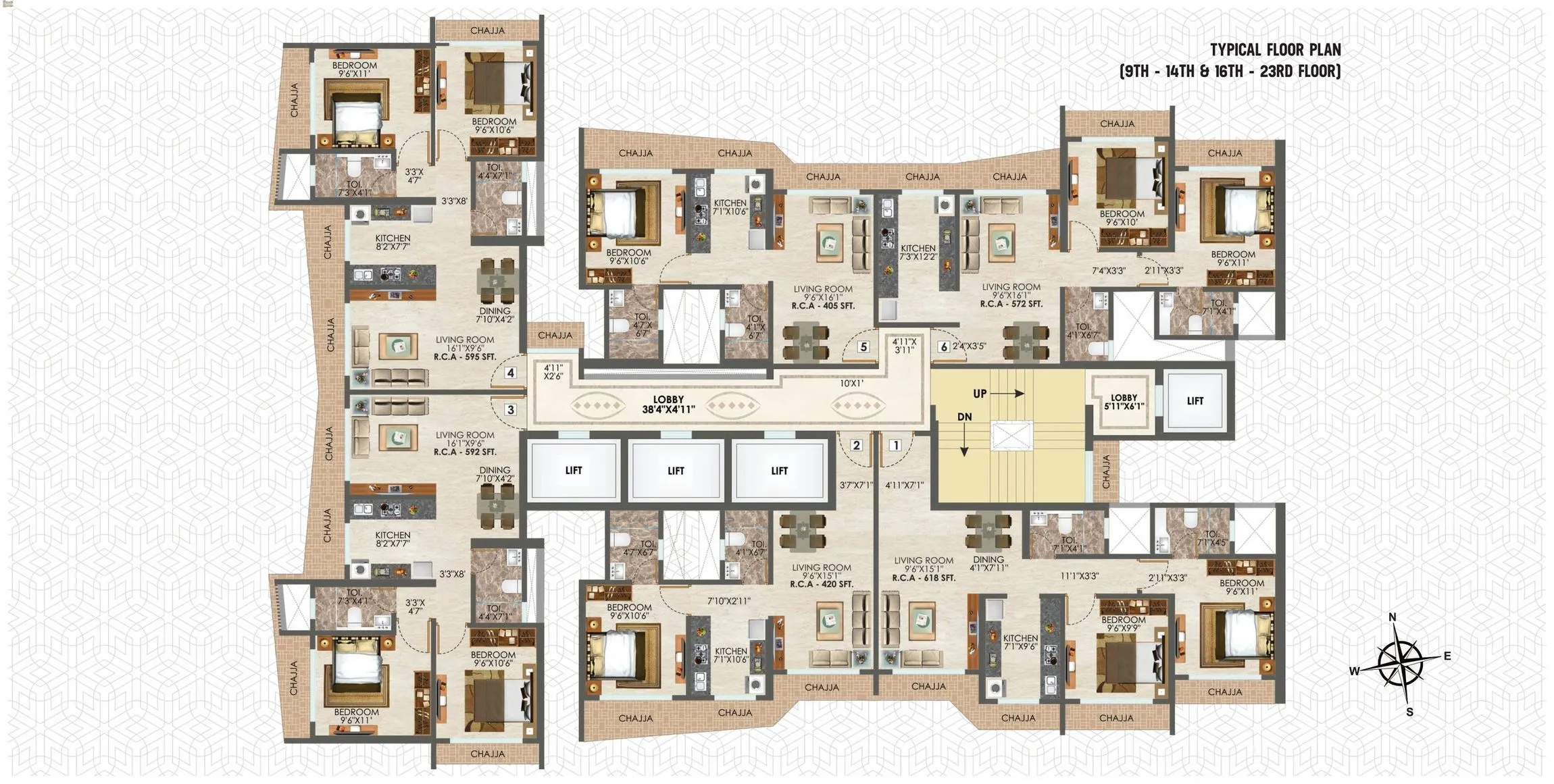 36 Allure Floor plan 1