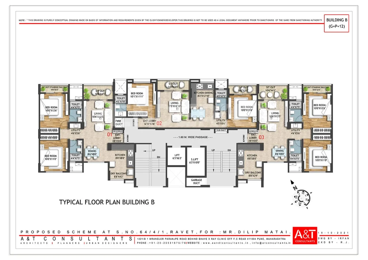 Space 64 Meridien Floor plan 1