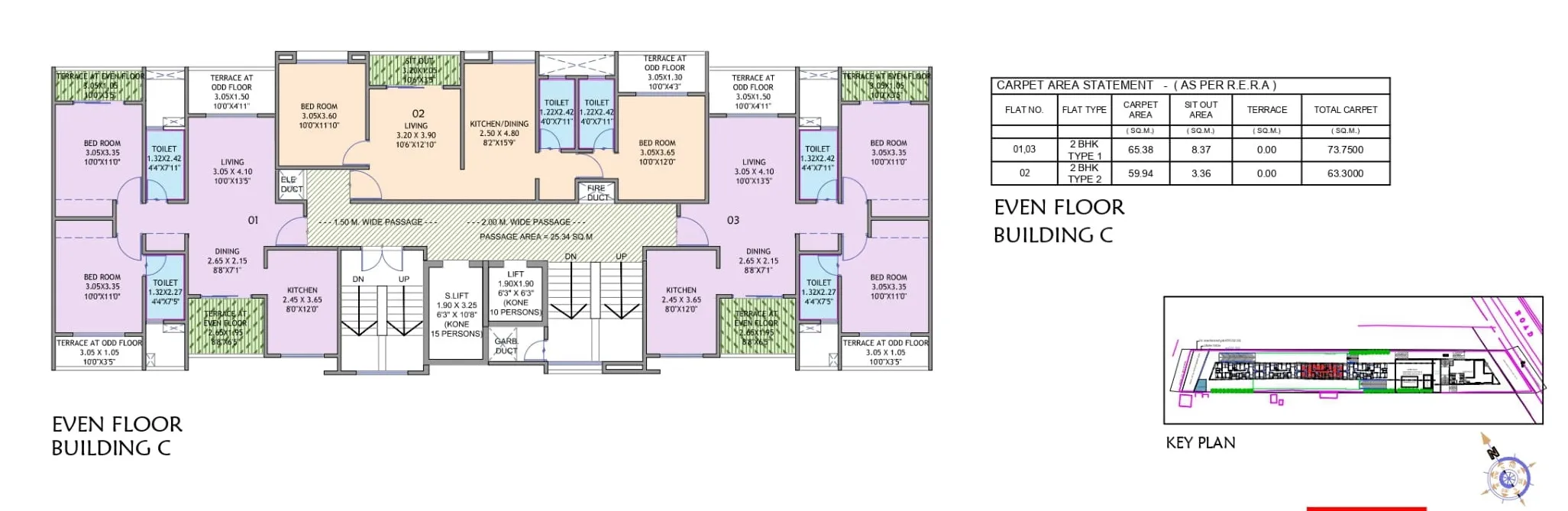 Space 64 Meridien Floor plan 3
