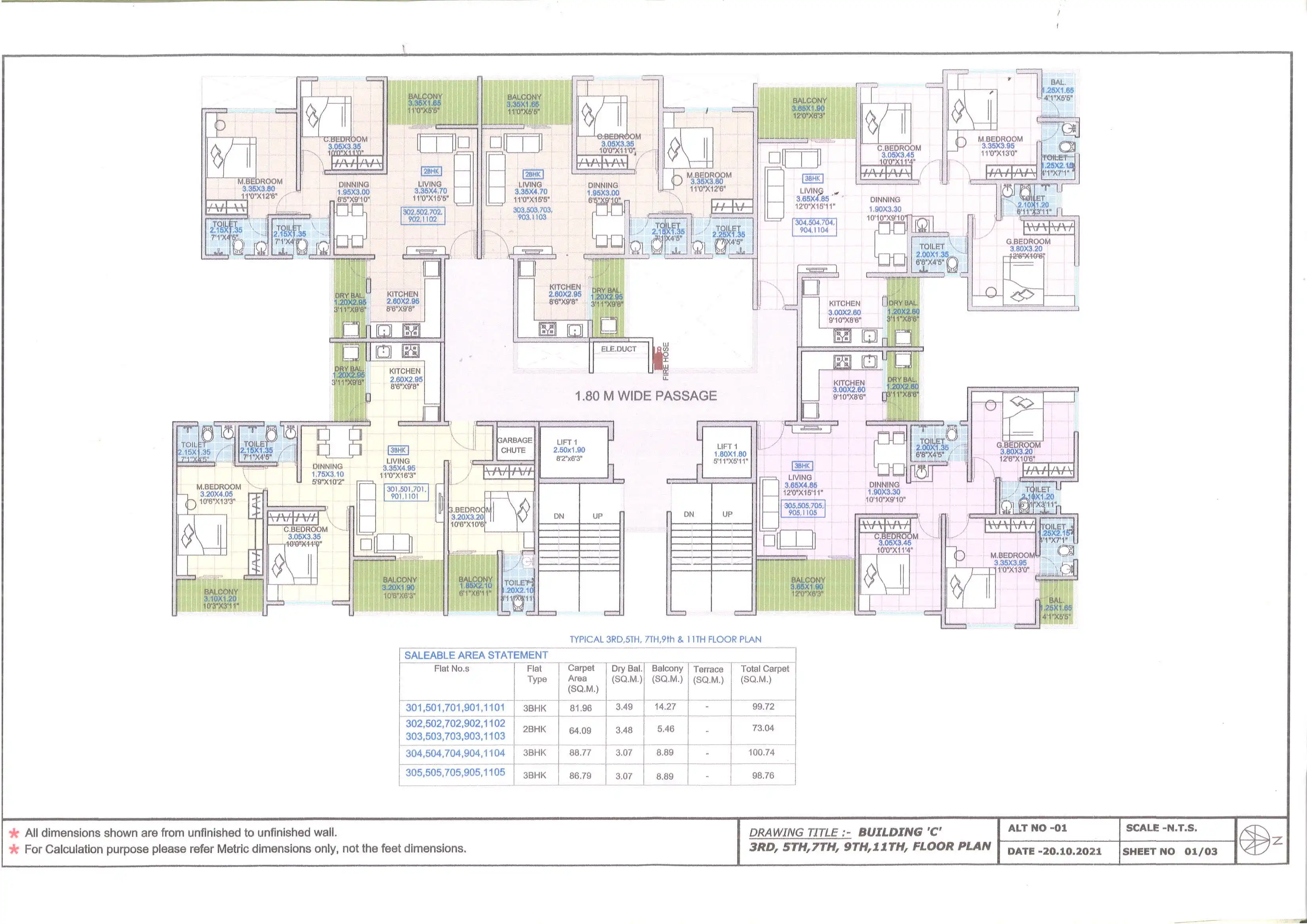 66 Avenue Floor plan 3