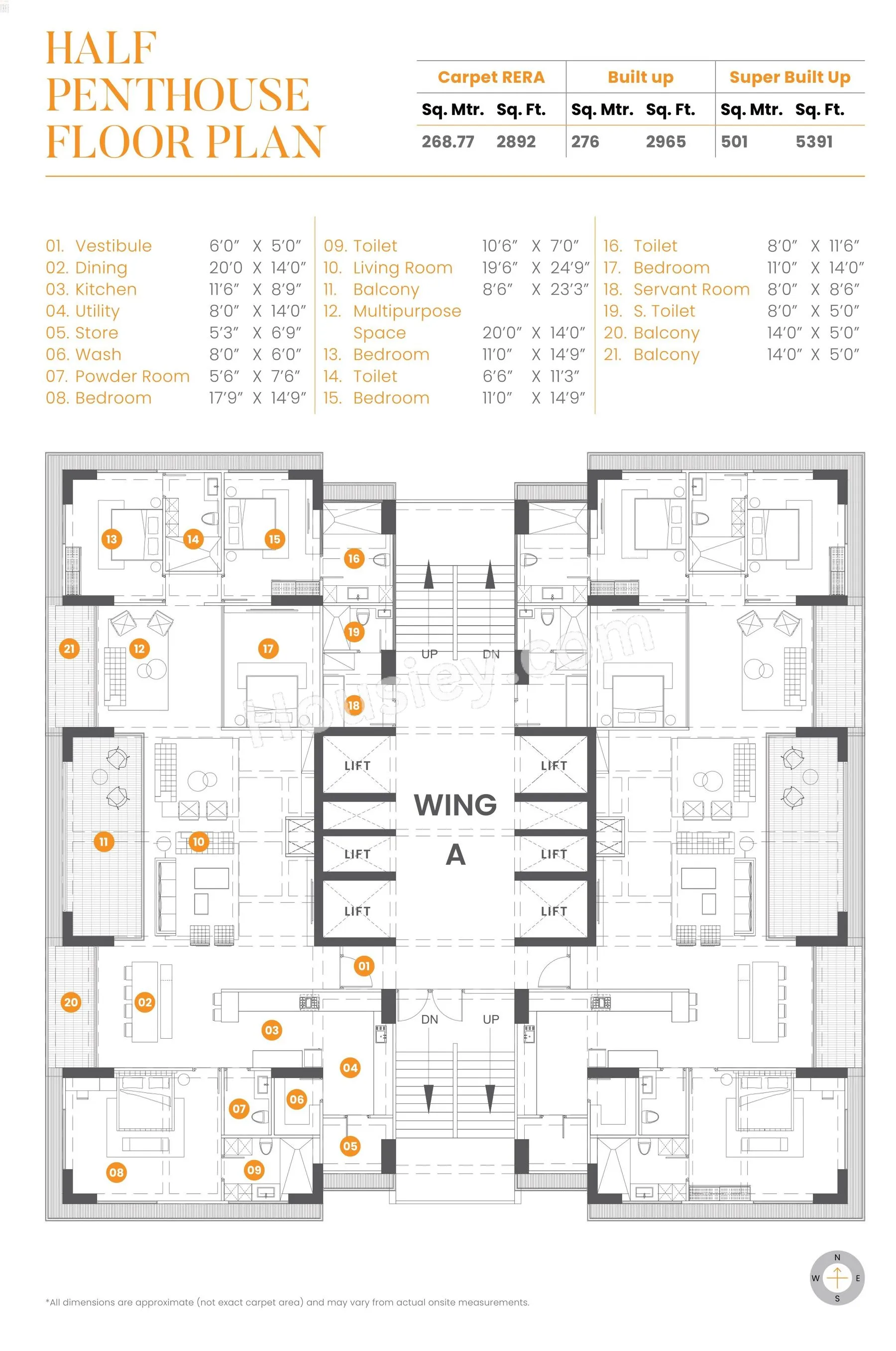 AG Highline Floor plan 1