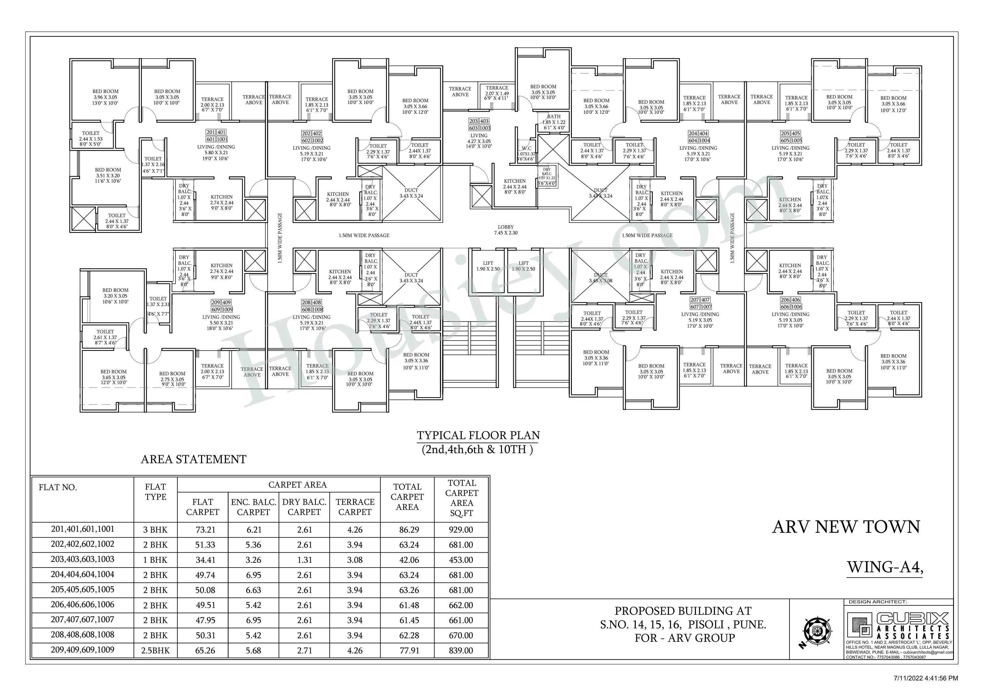 ARV New Town Phase 2 Floor plan 3