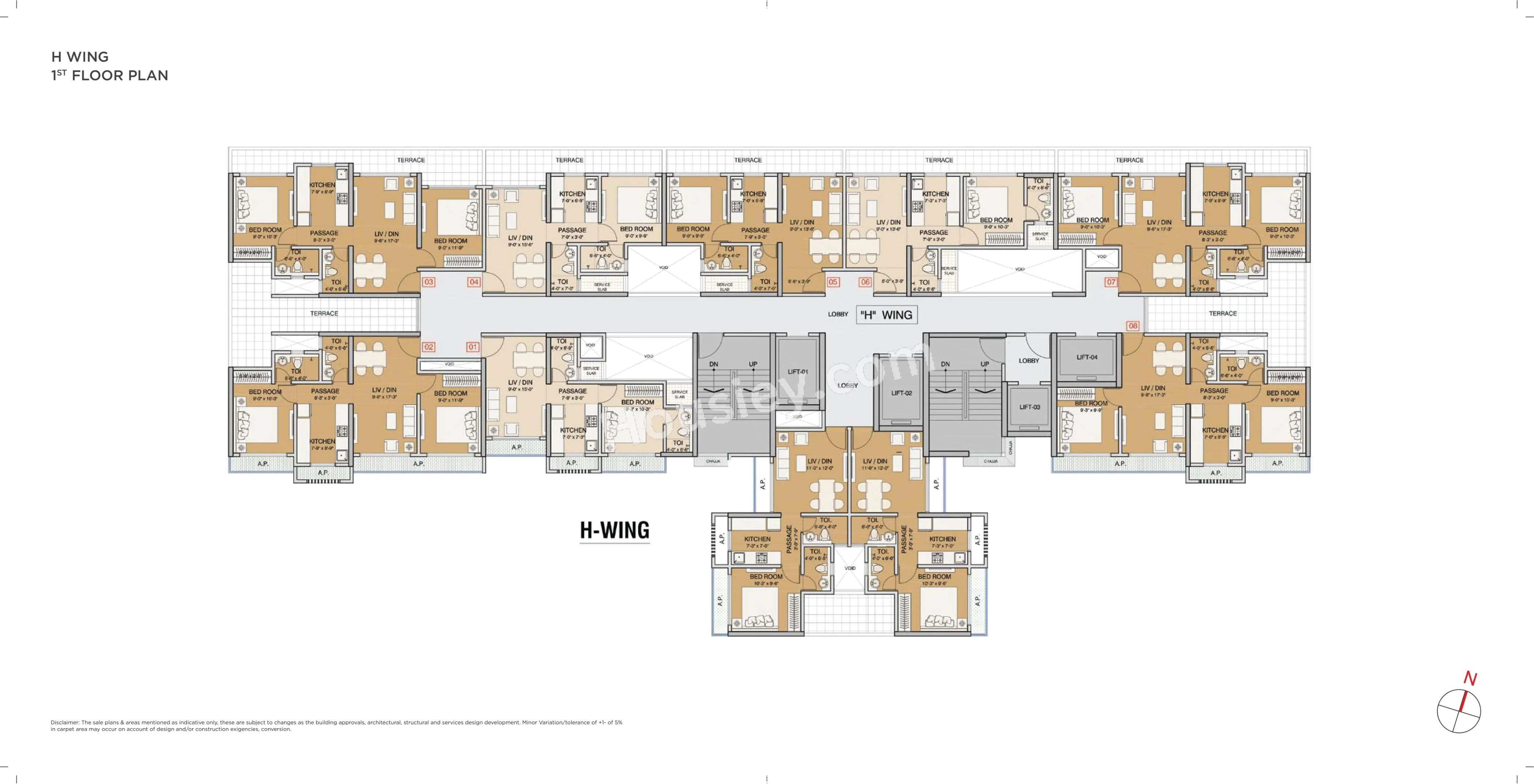 AVA Sereno Floor plan 2