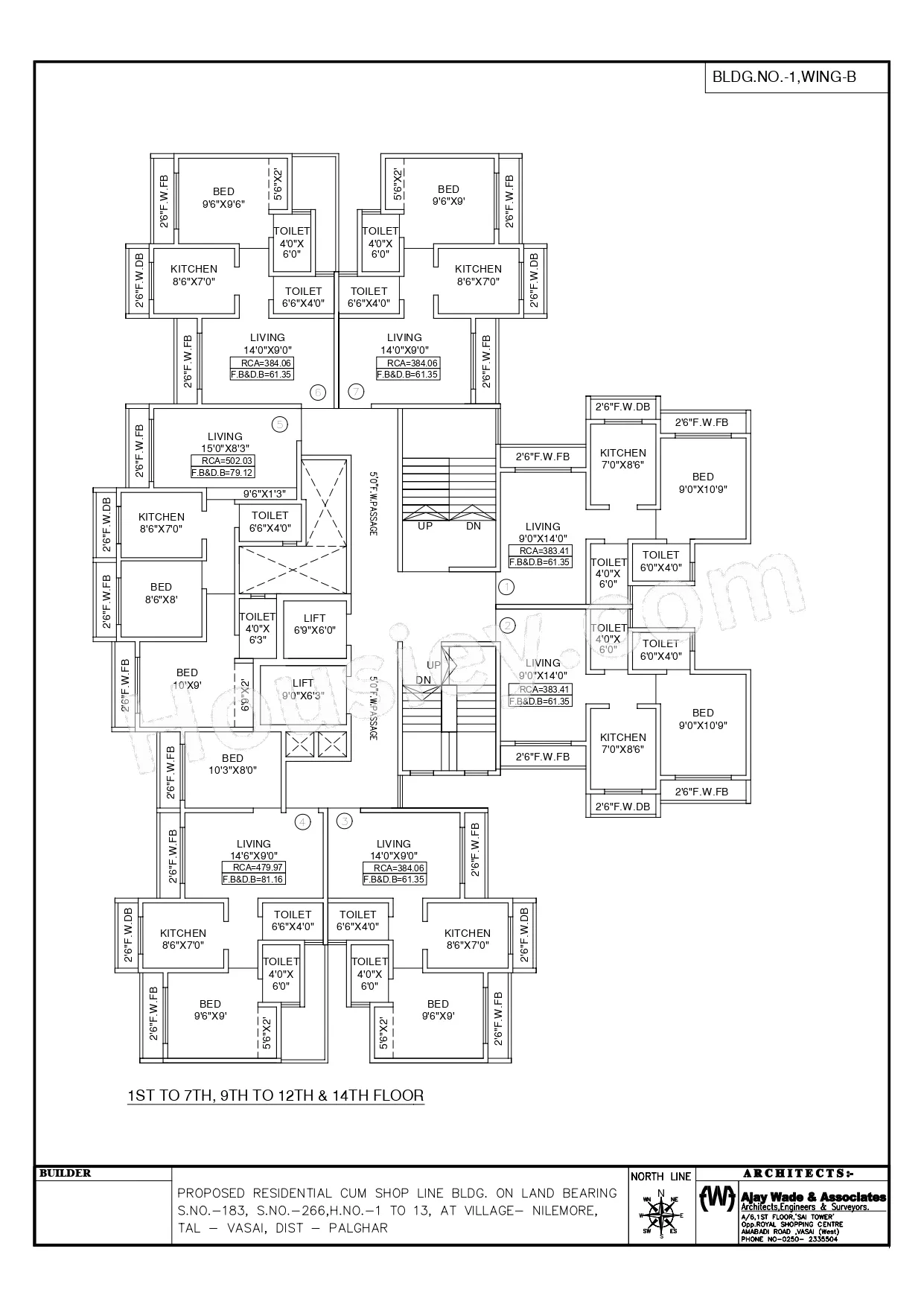AV Aashirwad Garden Floor plan 2
