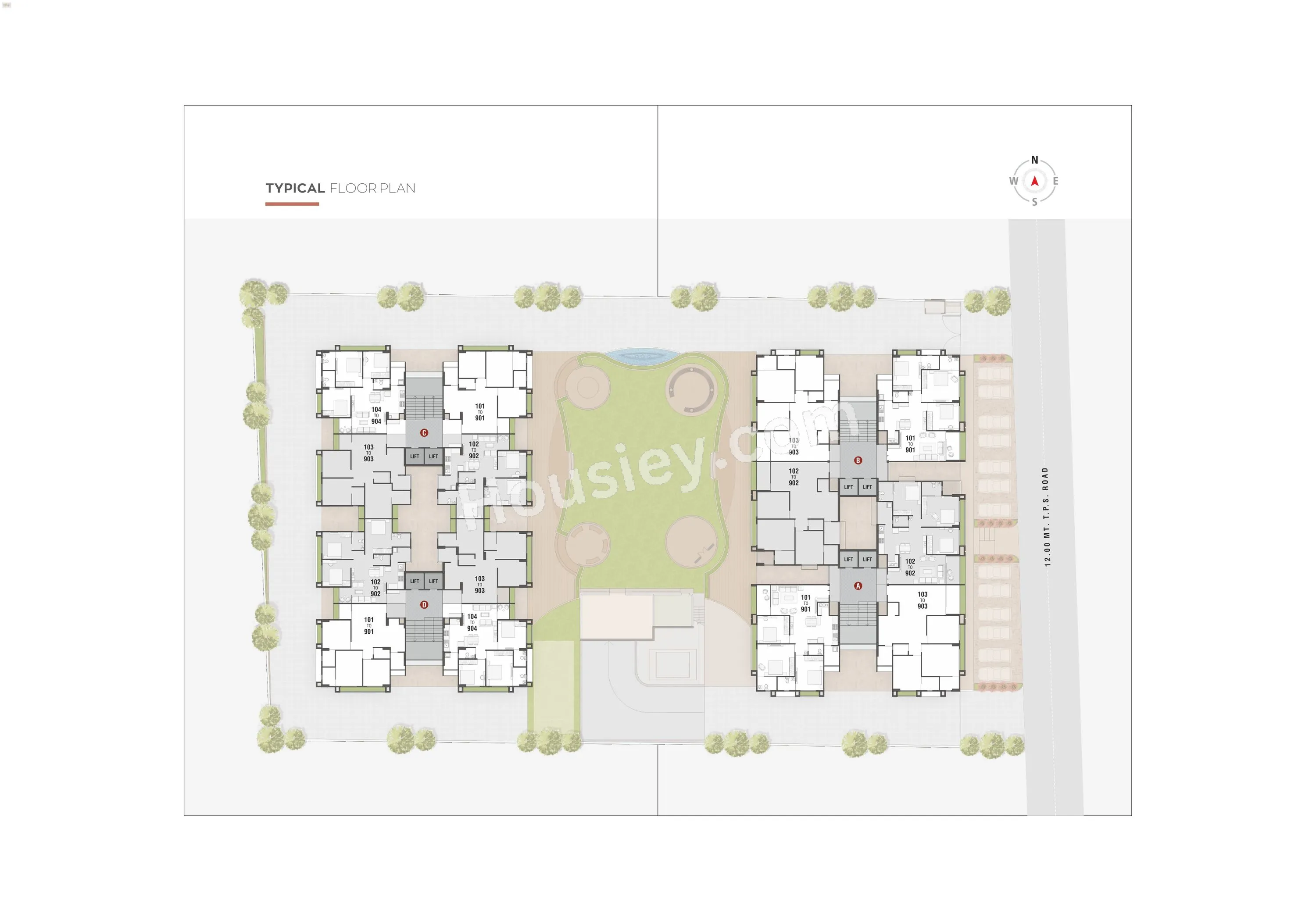 Aadishwar Skyvue 126 Floor plan 3