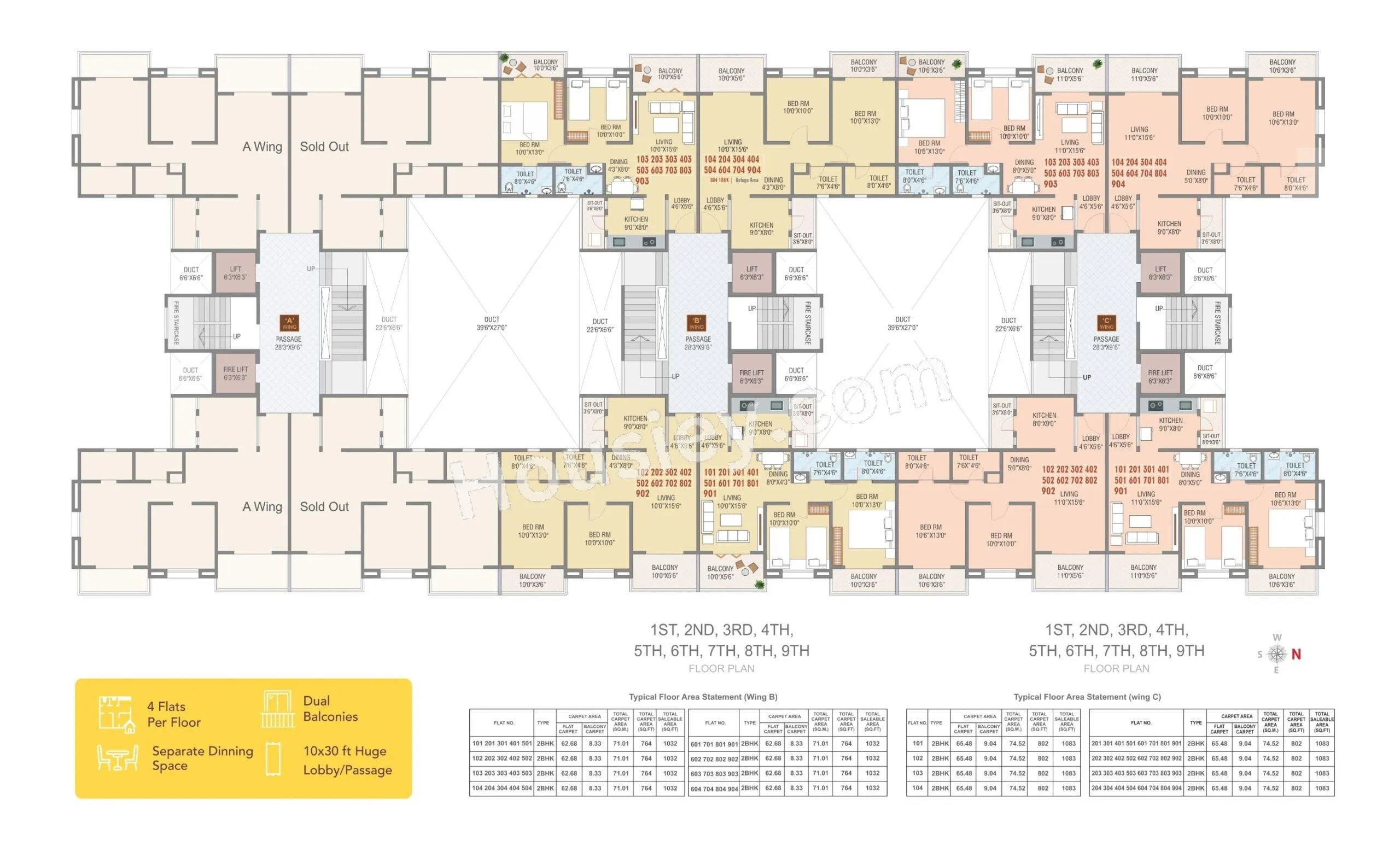 Aaiji Pink City Floor Plan