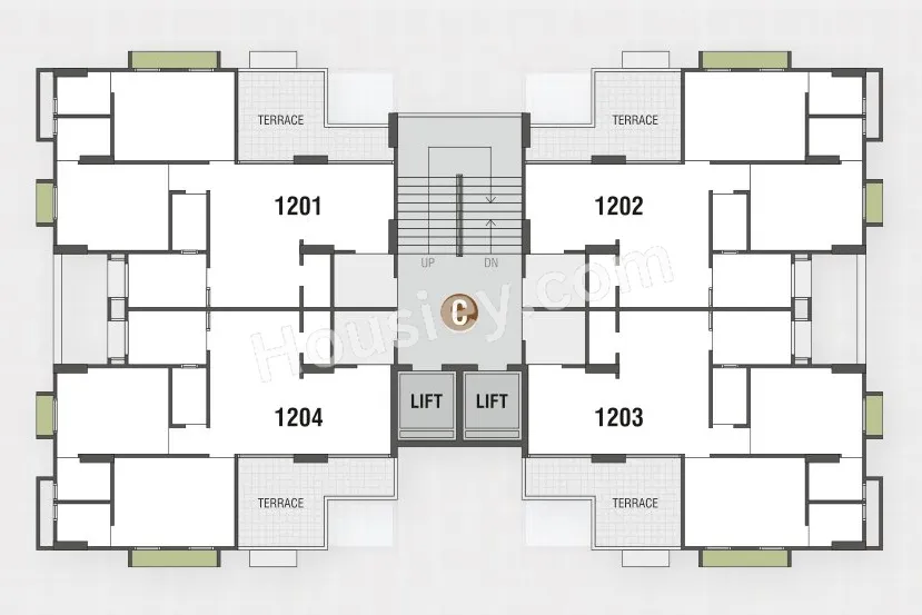 Aaravi 119 Floor plan 4