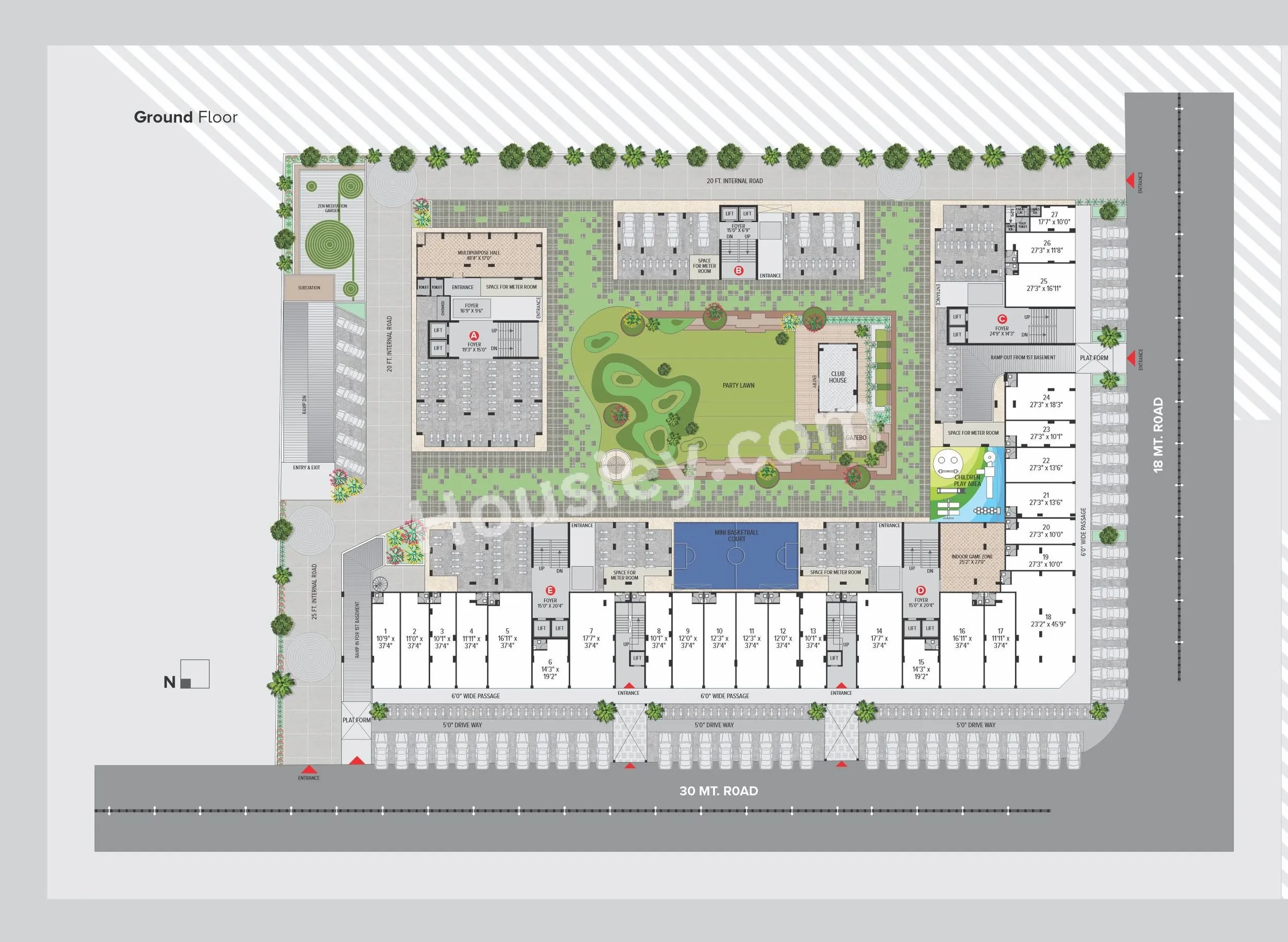 Aaryan Ambience Master Plan