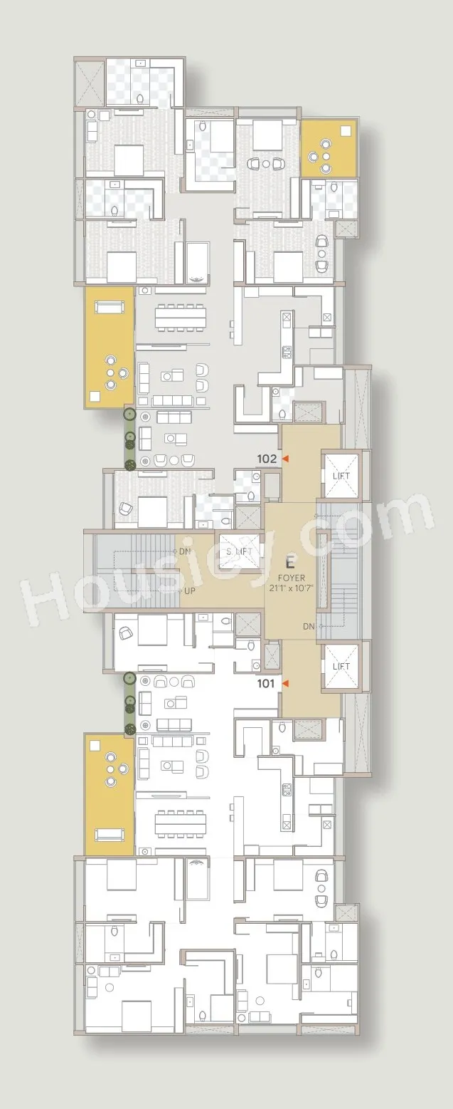 Aaryan Aranyam Floor plan 4