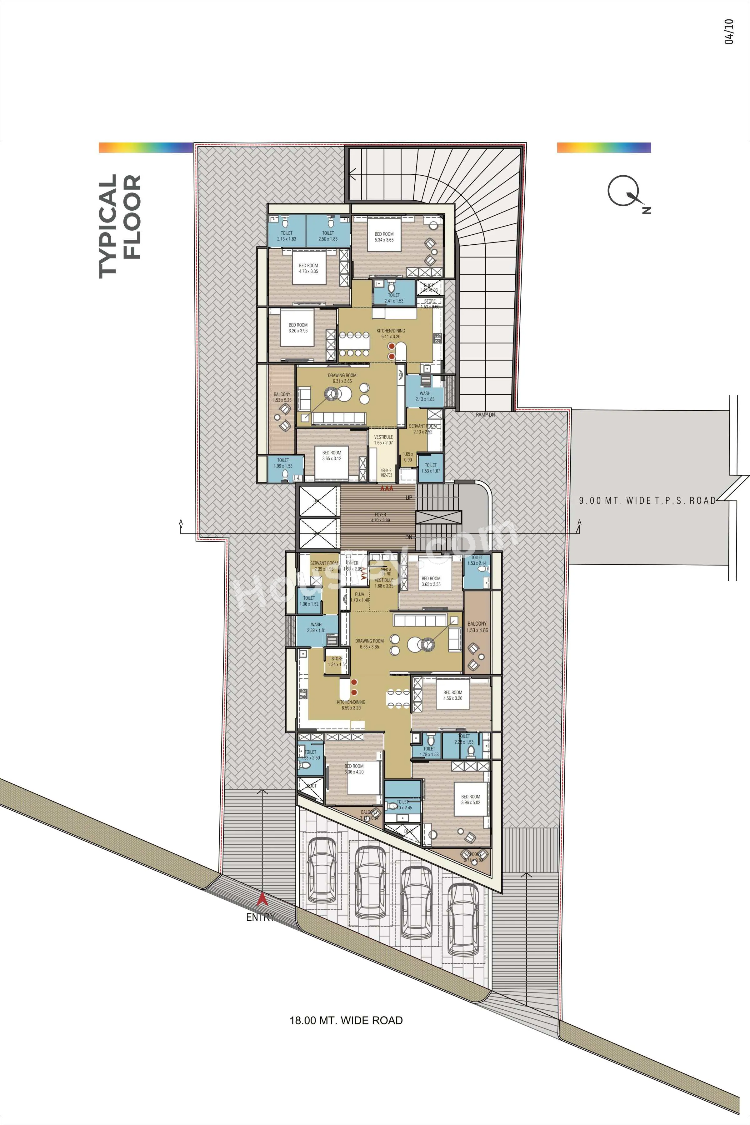Aaryarath Vibgyor Floor Plan