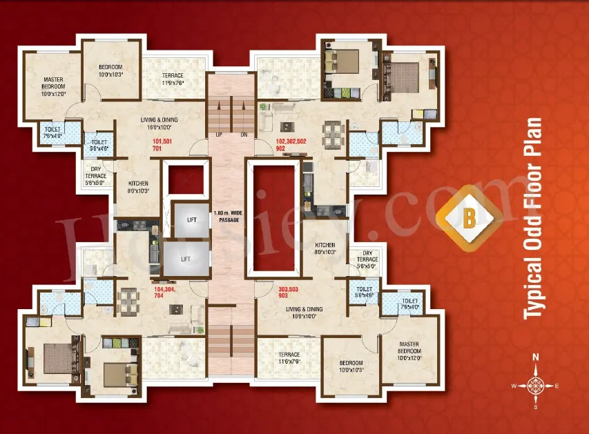 Bhandari Aavishkar Floor plan 1