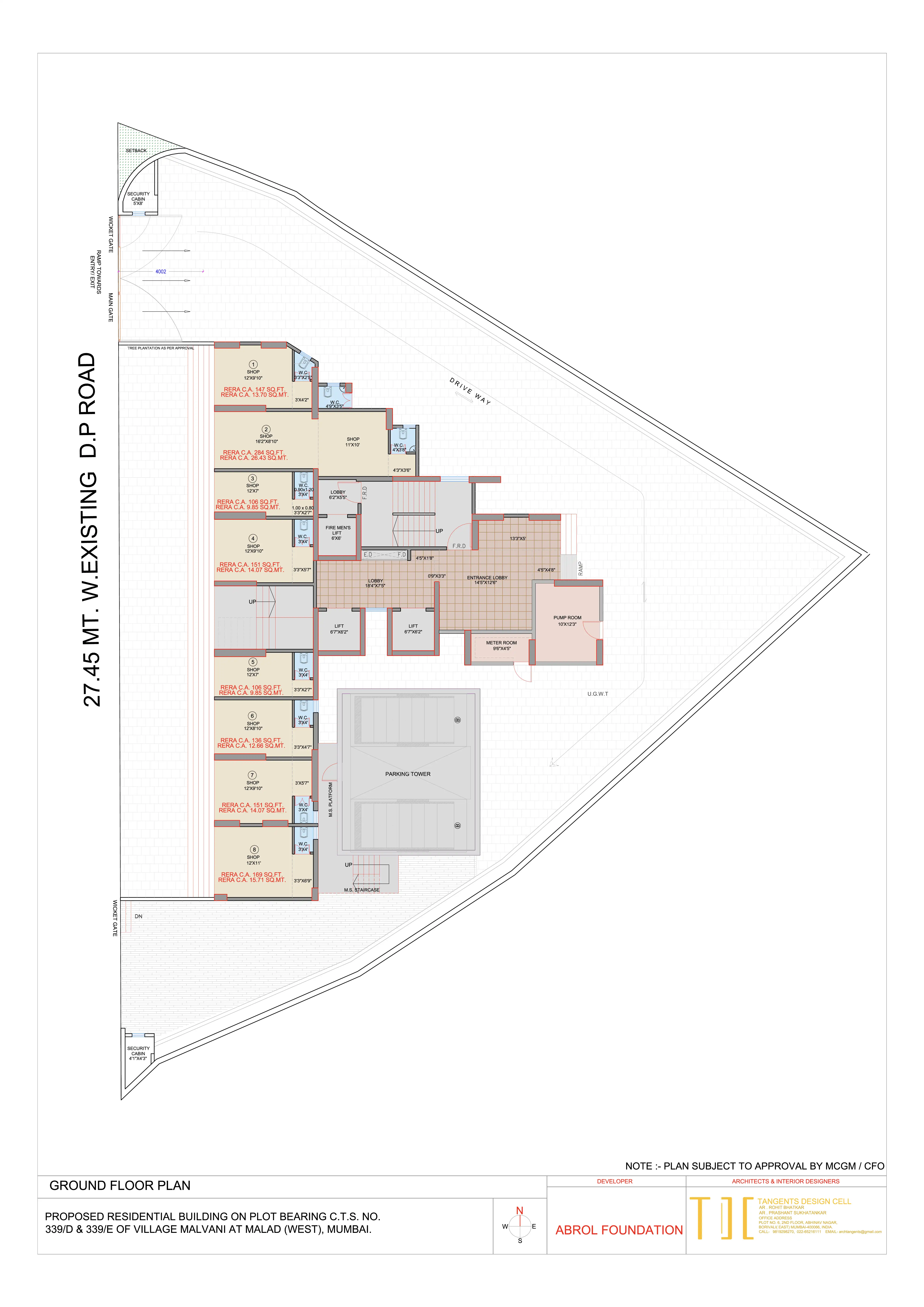 Abrol Signature Floor plan 3