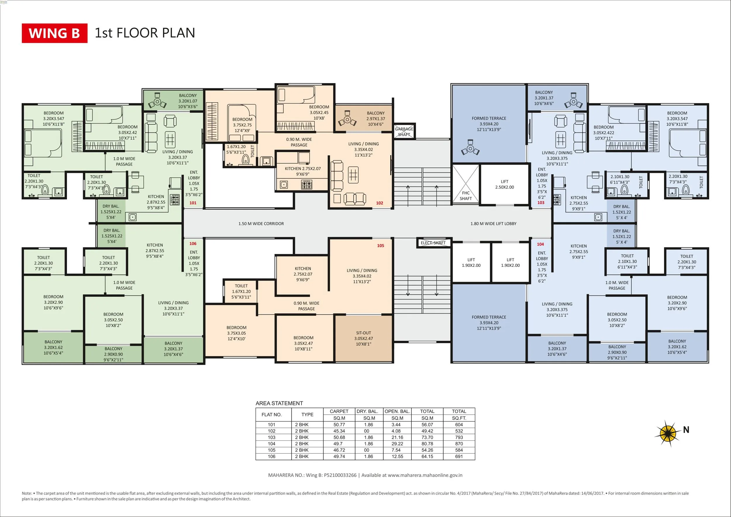 Jhamtani Ace Abode Floor plan 6