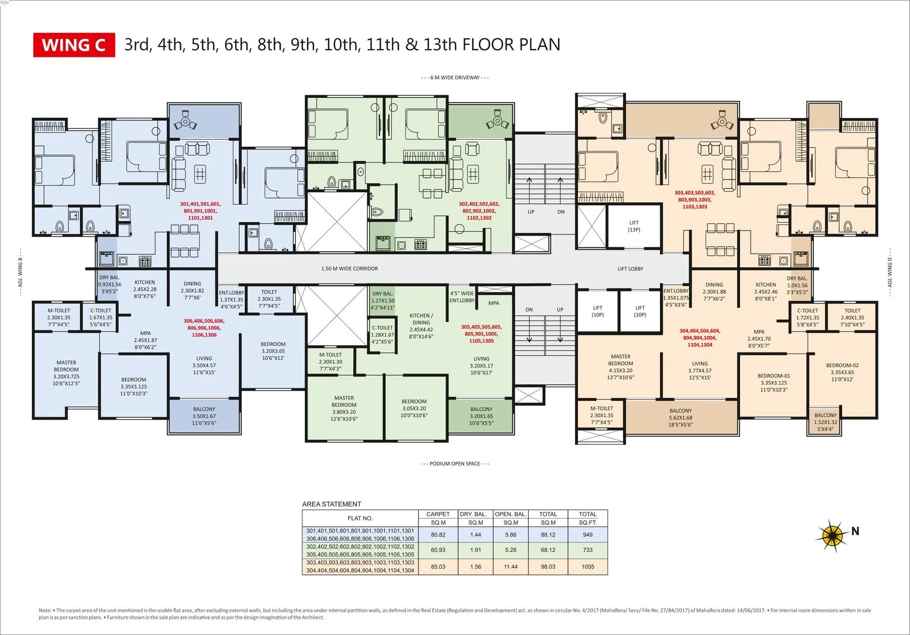 Jhamtani Ace Abode Floor plan 5