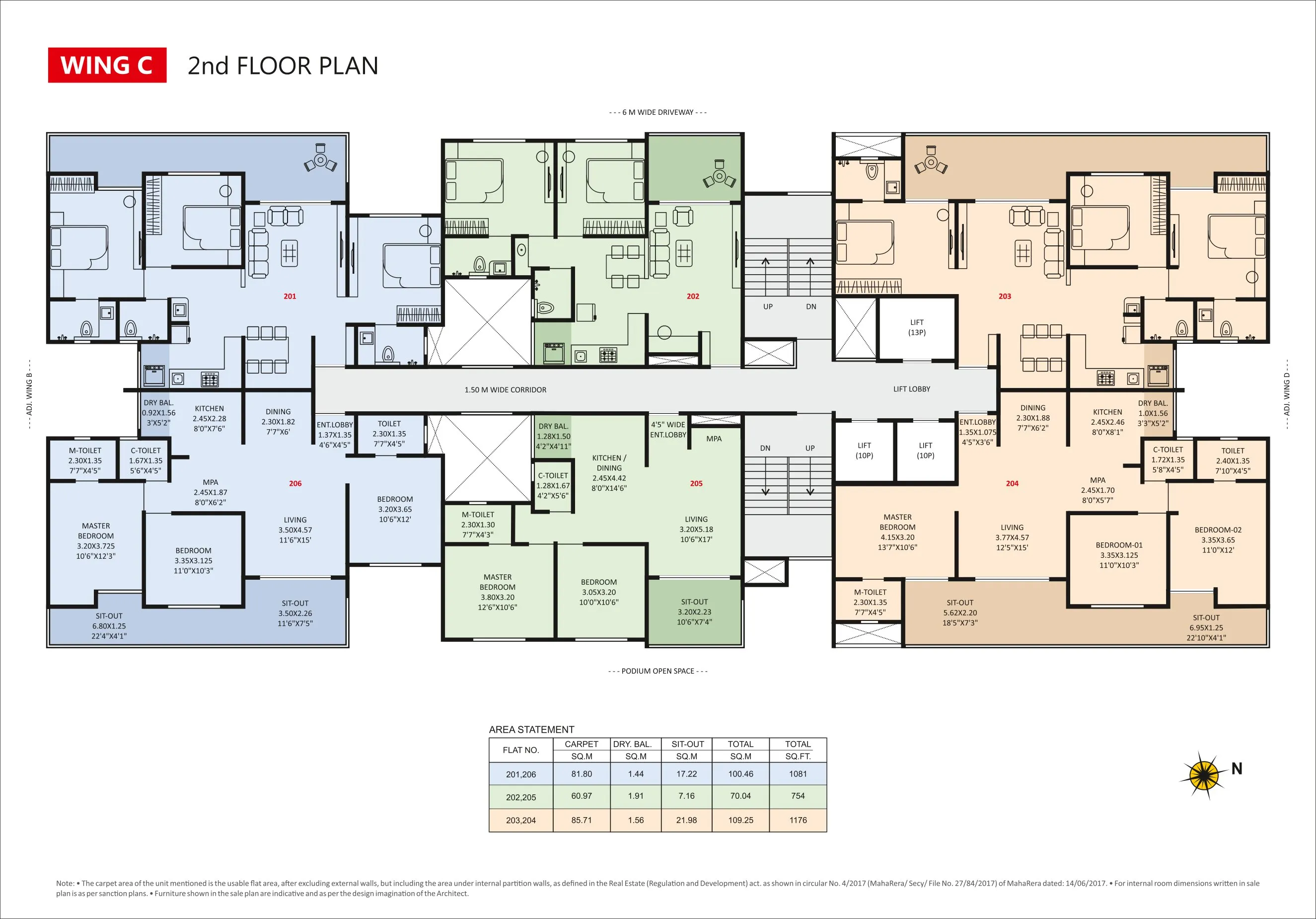 Jhamtani Ace Abode Floor plan 7
