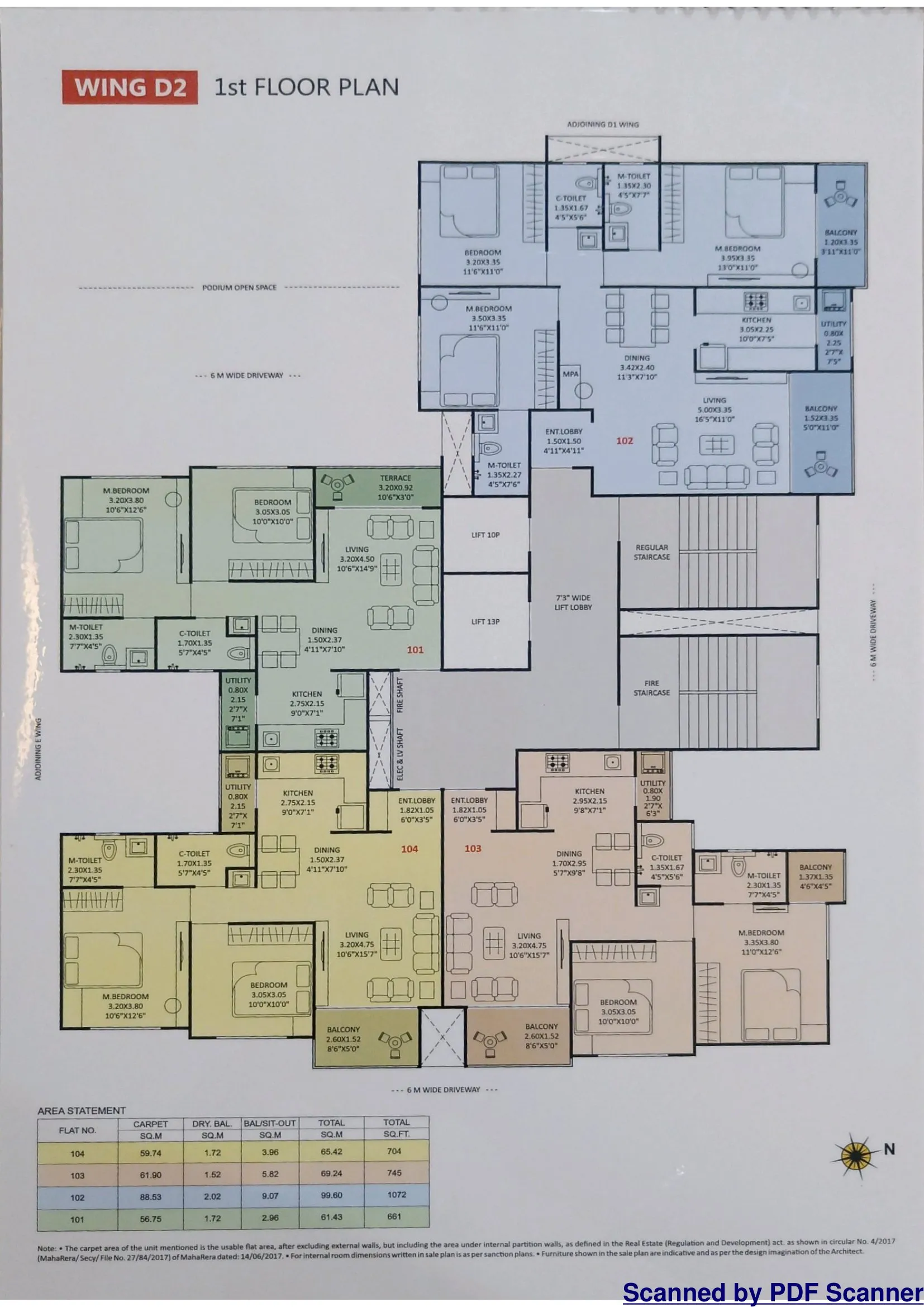 Jhamtani Ace Abode Floor plan 9