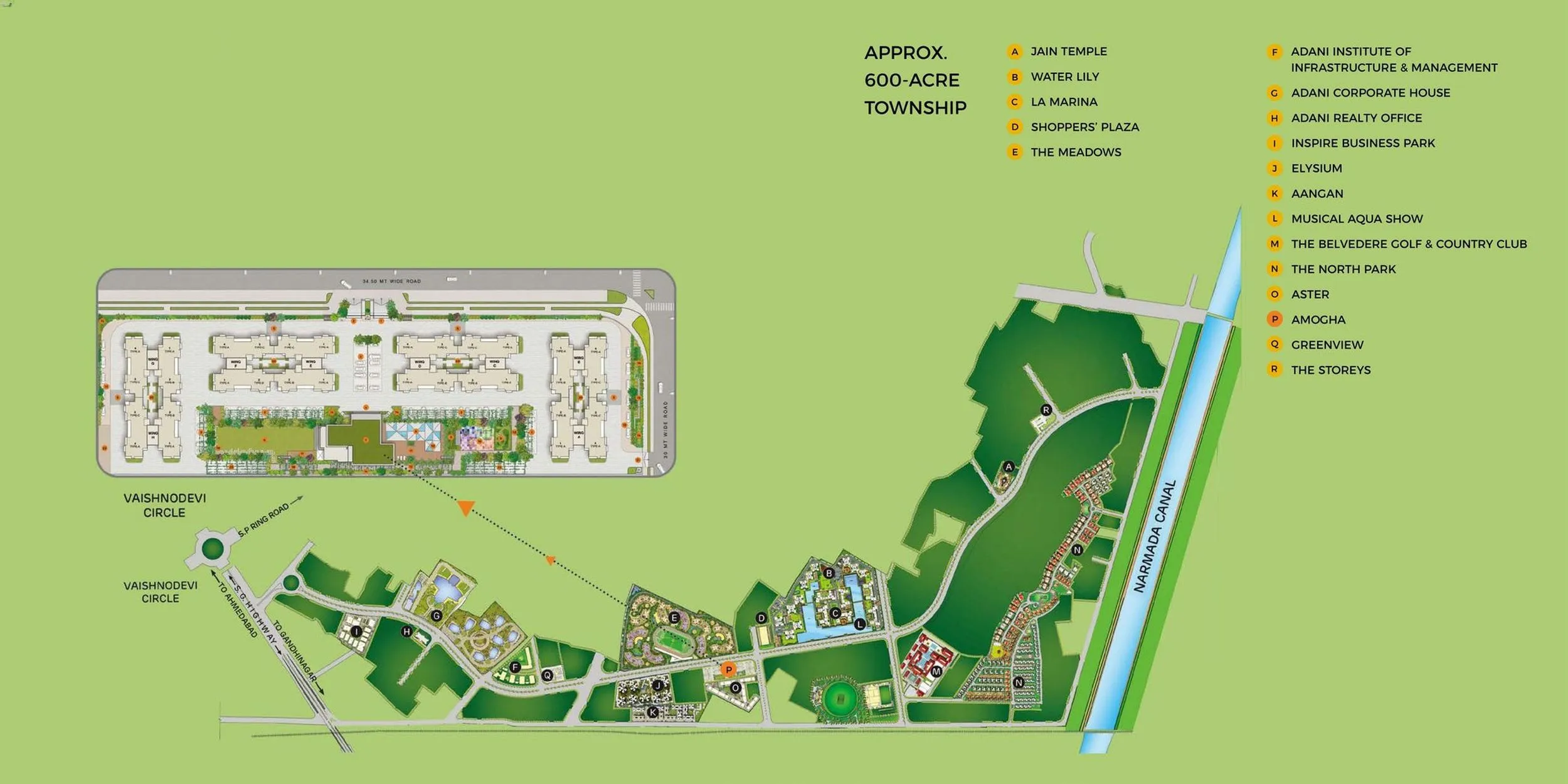 Adani Amogha Master Plan
