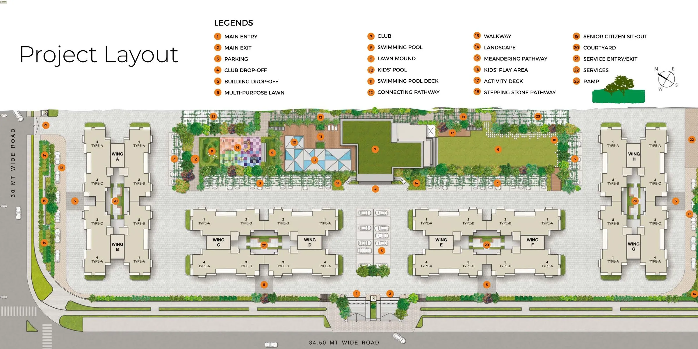 Adani Amogha Floor plan 2