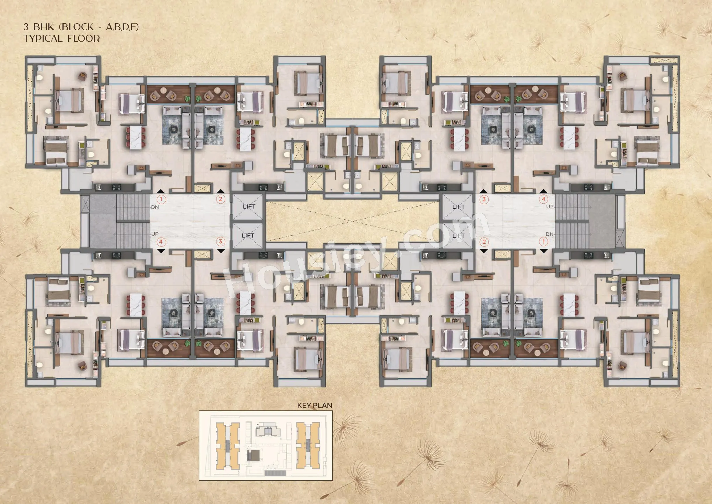 Adani Embrace Floor plan 2