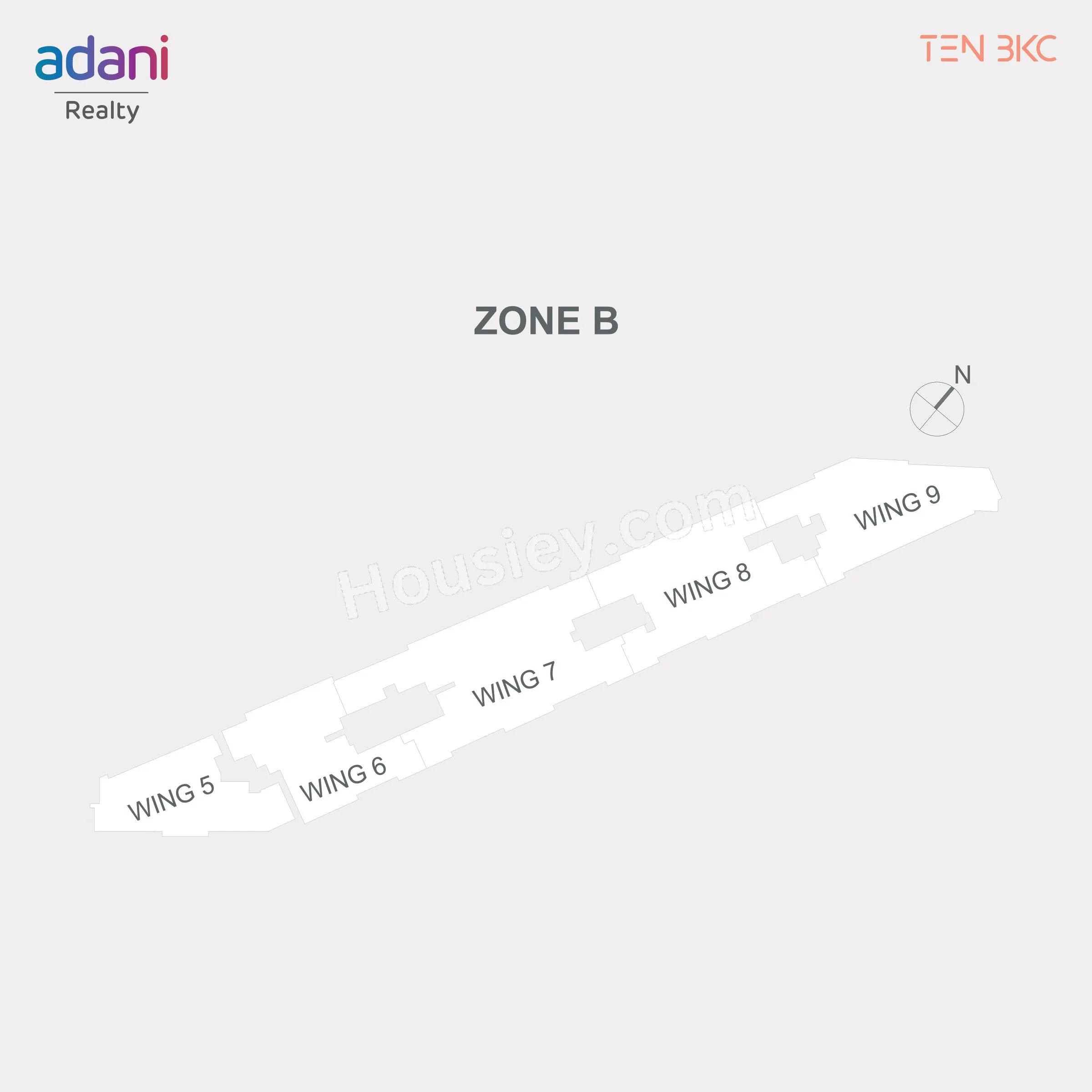 Adani Ten BKC Floor plan 17