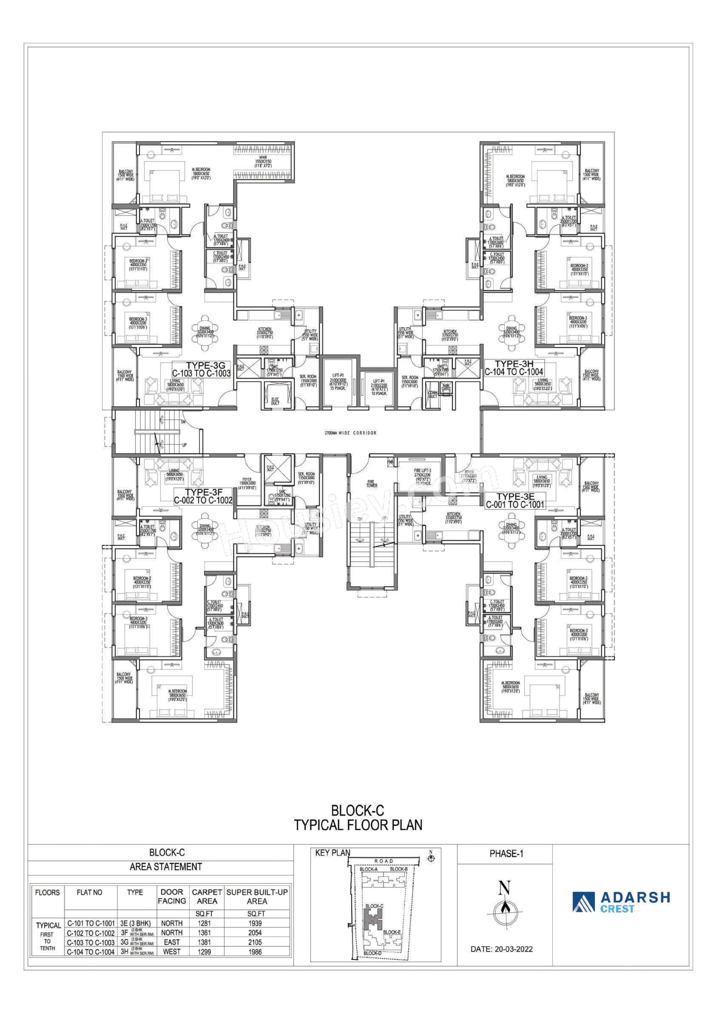 Adarsh Crest Floor plan 5