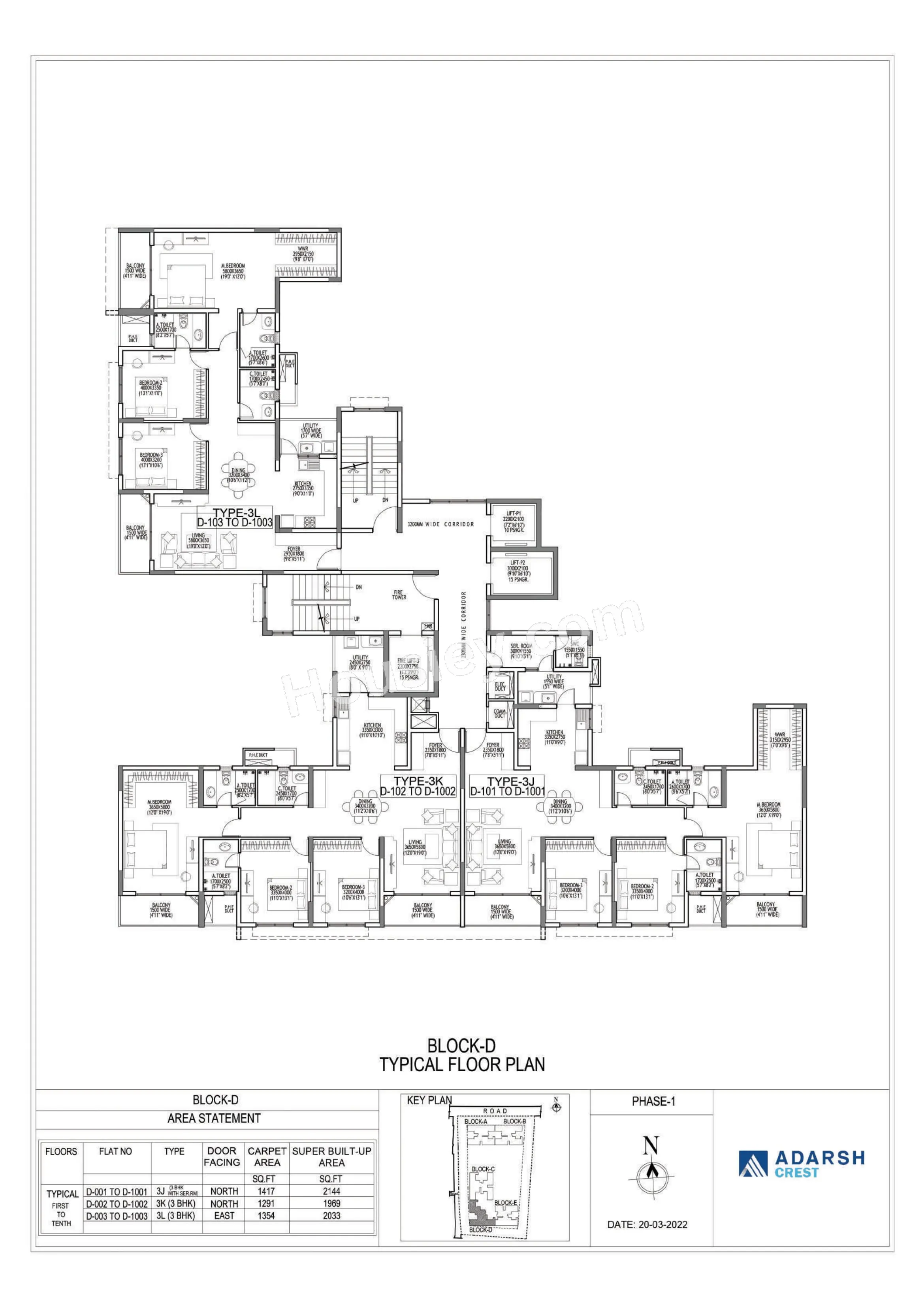 Adarsh Crest Floor plan 7