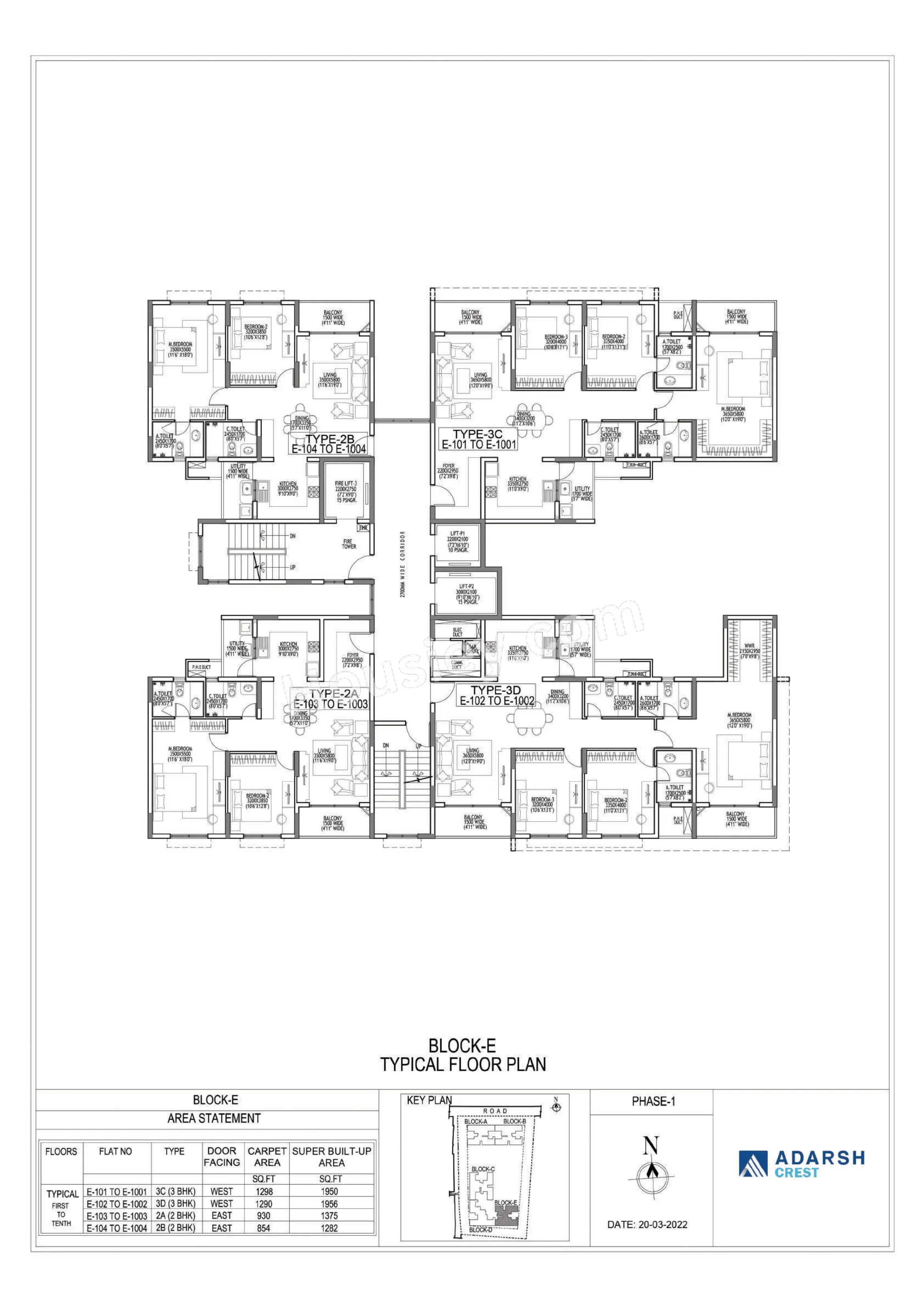 Adarsh Crest Floor plan 9