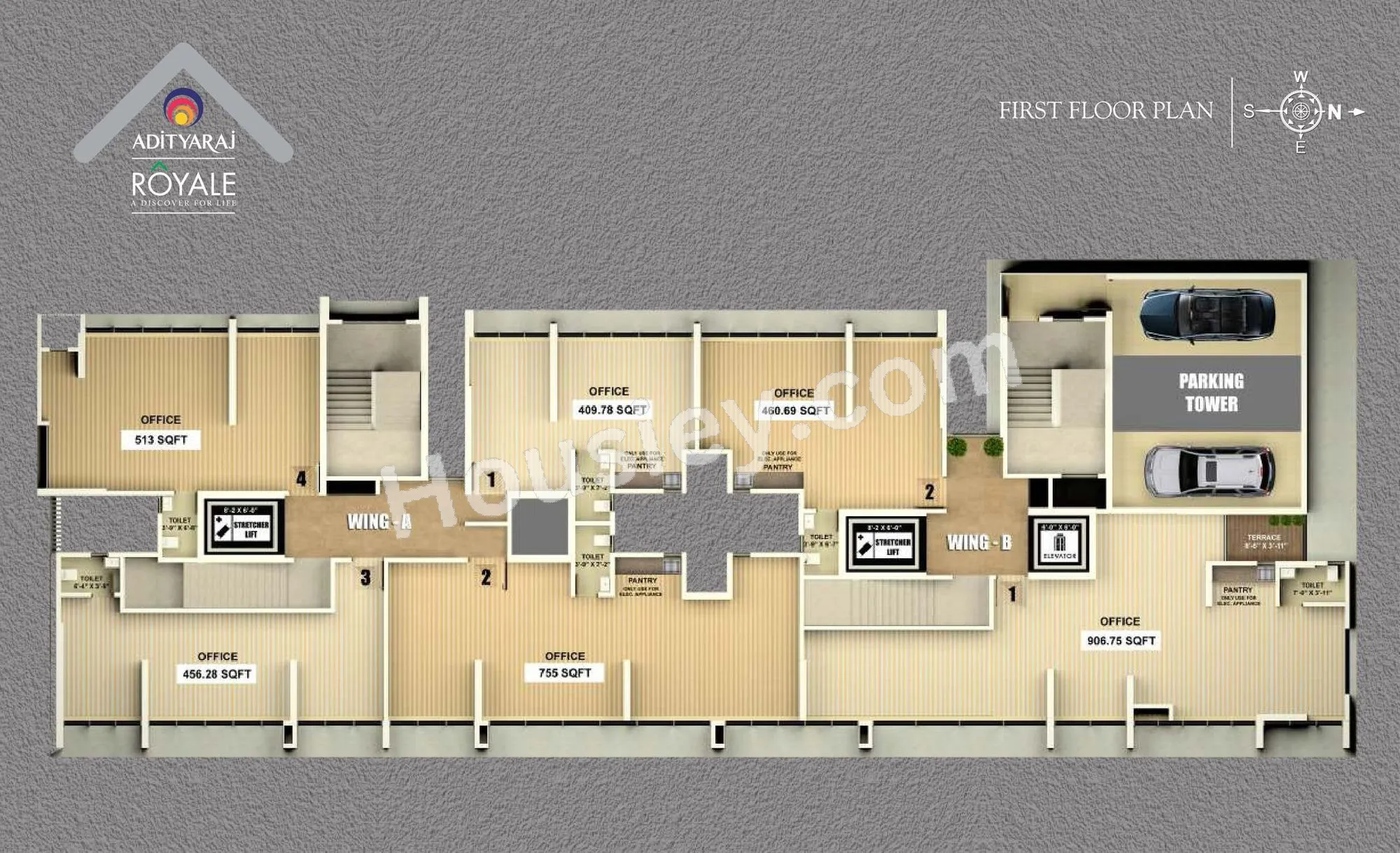 Adityaraj Royale Floor plan 1