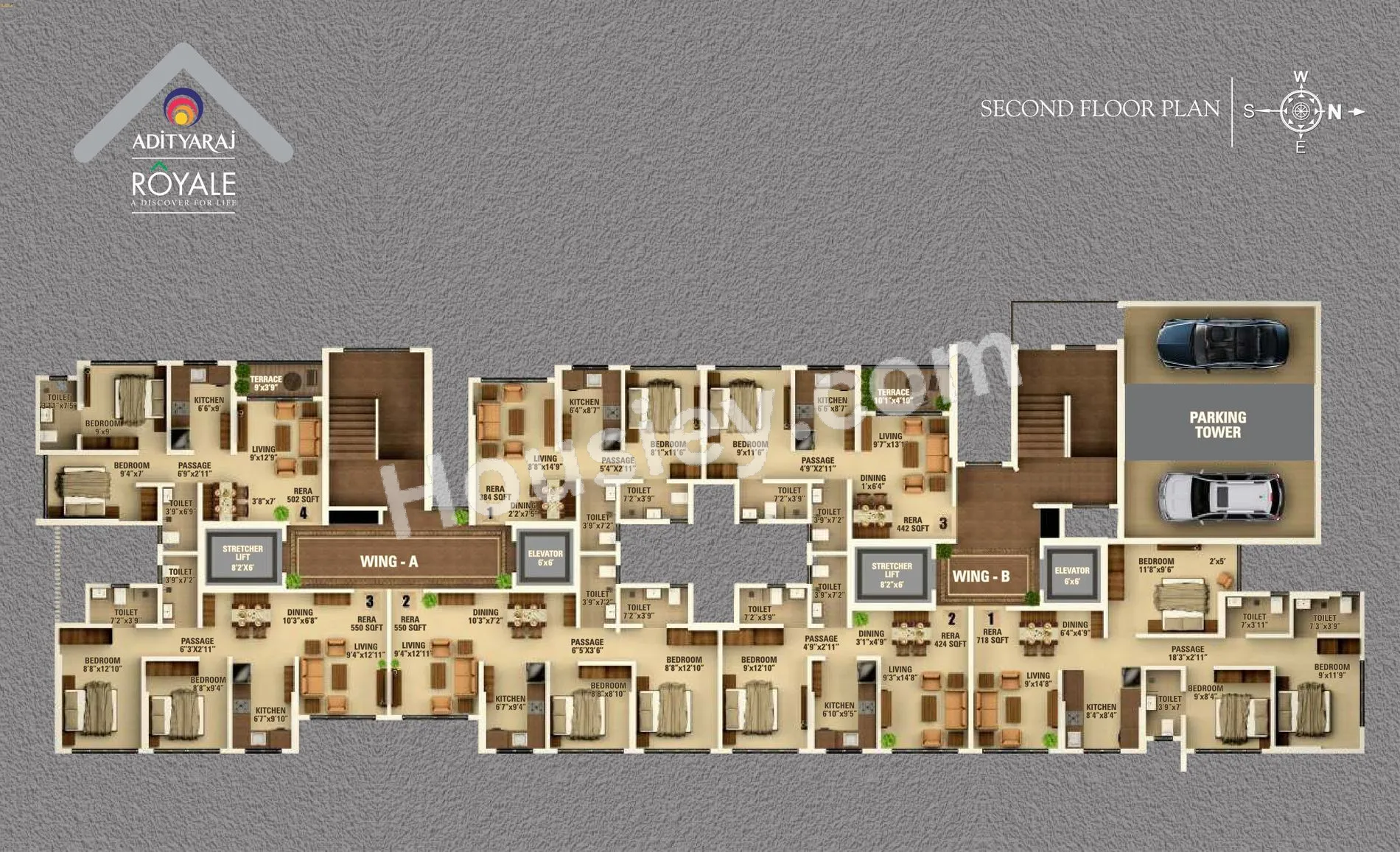 Adityaraj Royale Floor plan 2