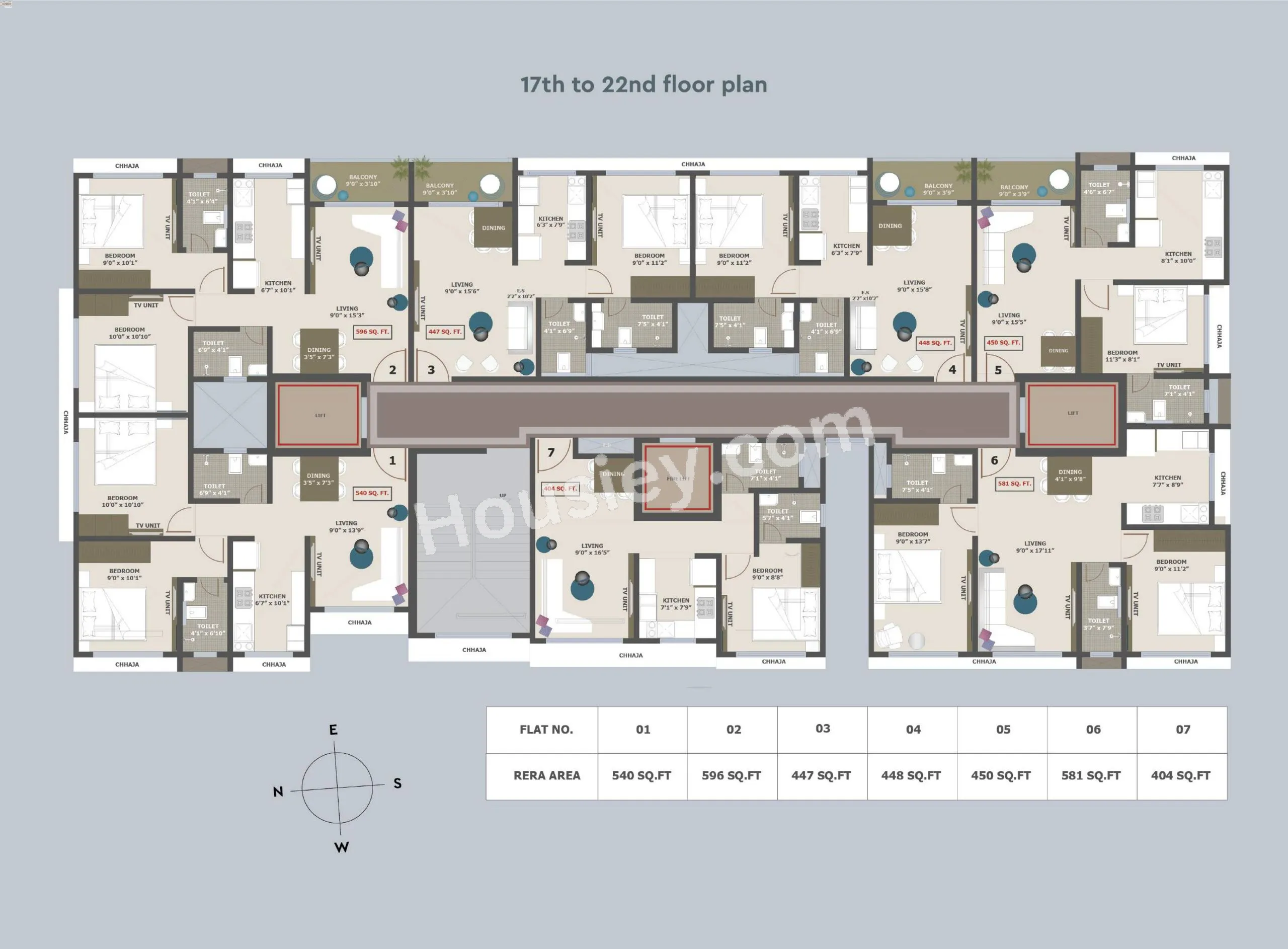 Adityaraj Signature Floor plan 3