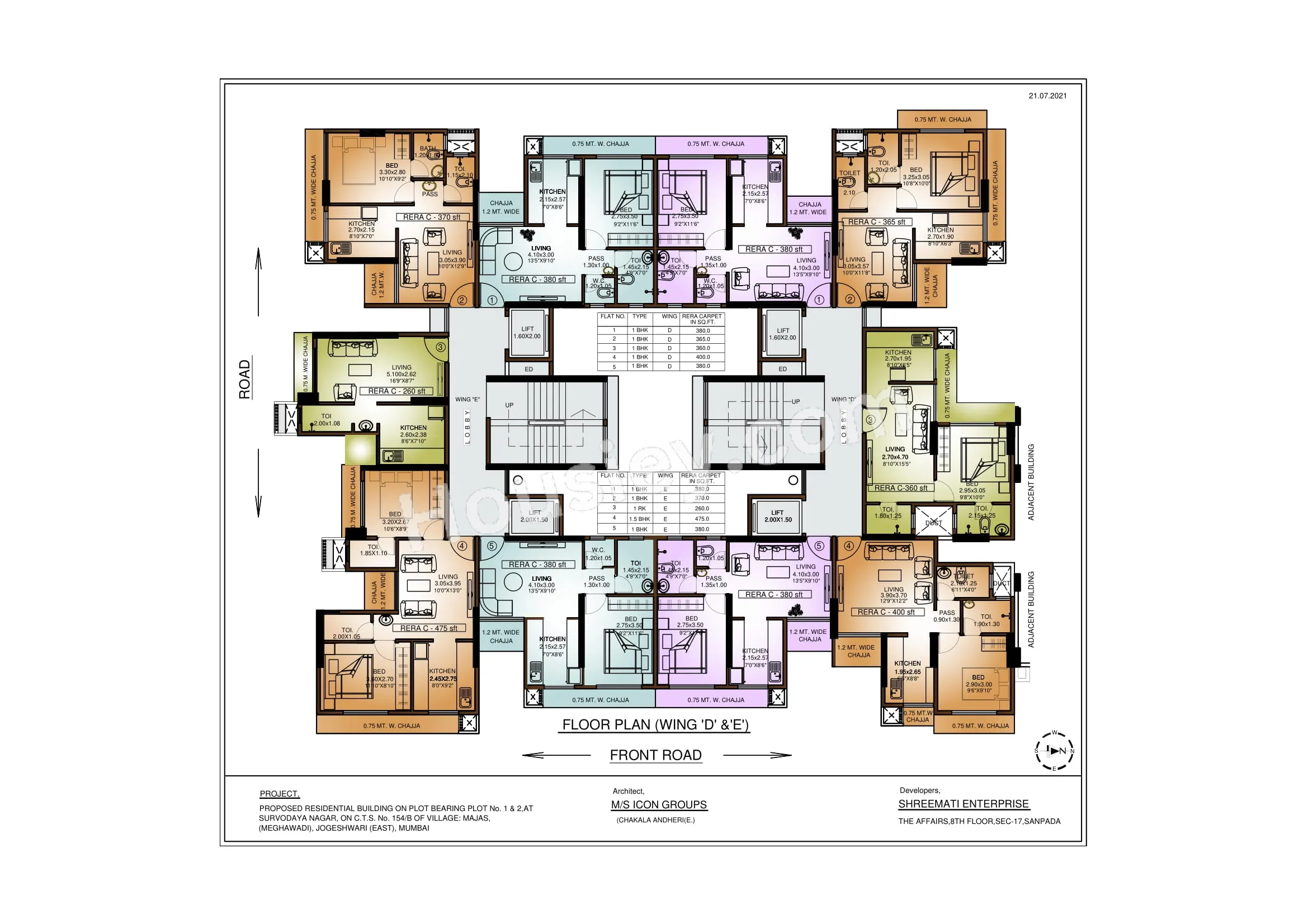 Agarwals Mannat Floor Plan