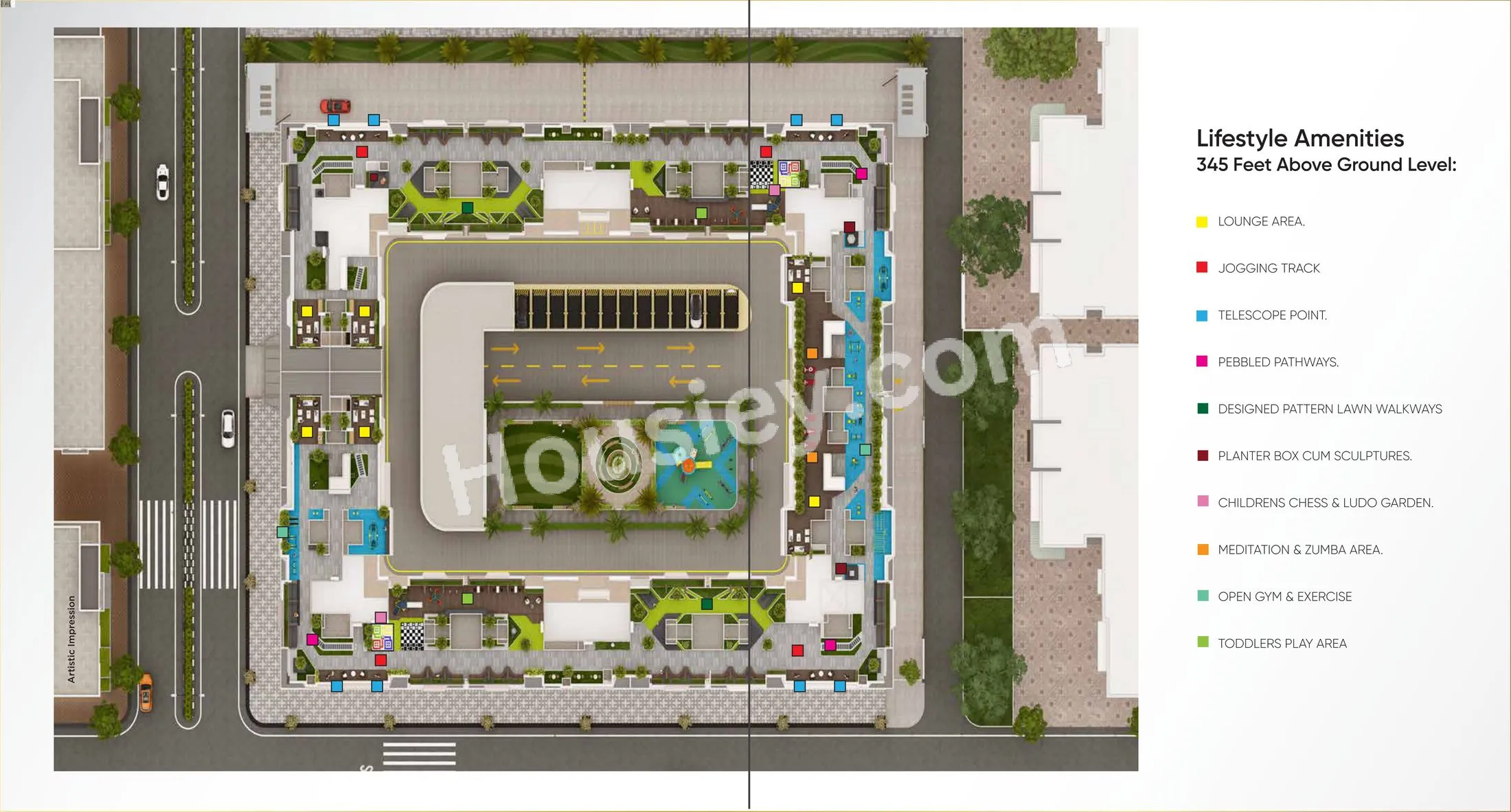 Agarwal Sky Heights Floor plan 2