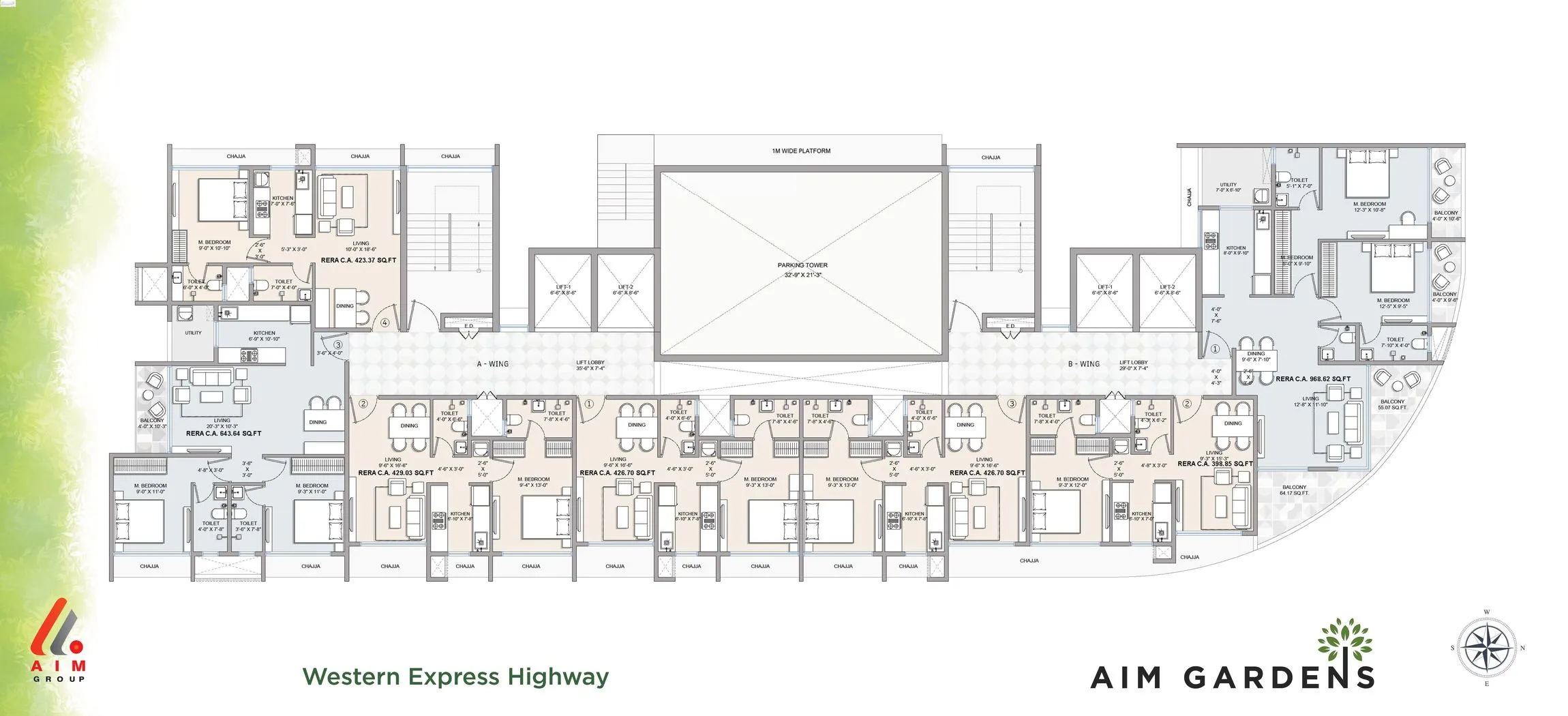 Aim Garden Floor Plan