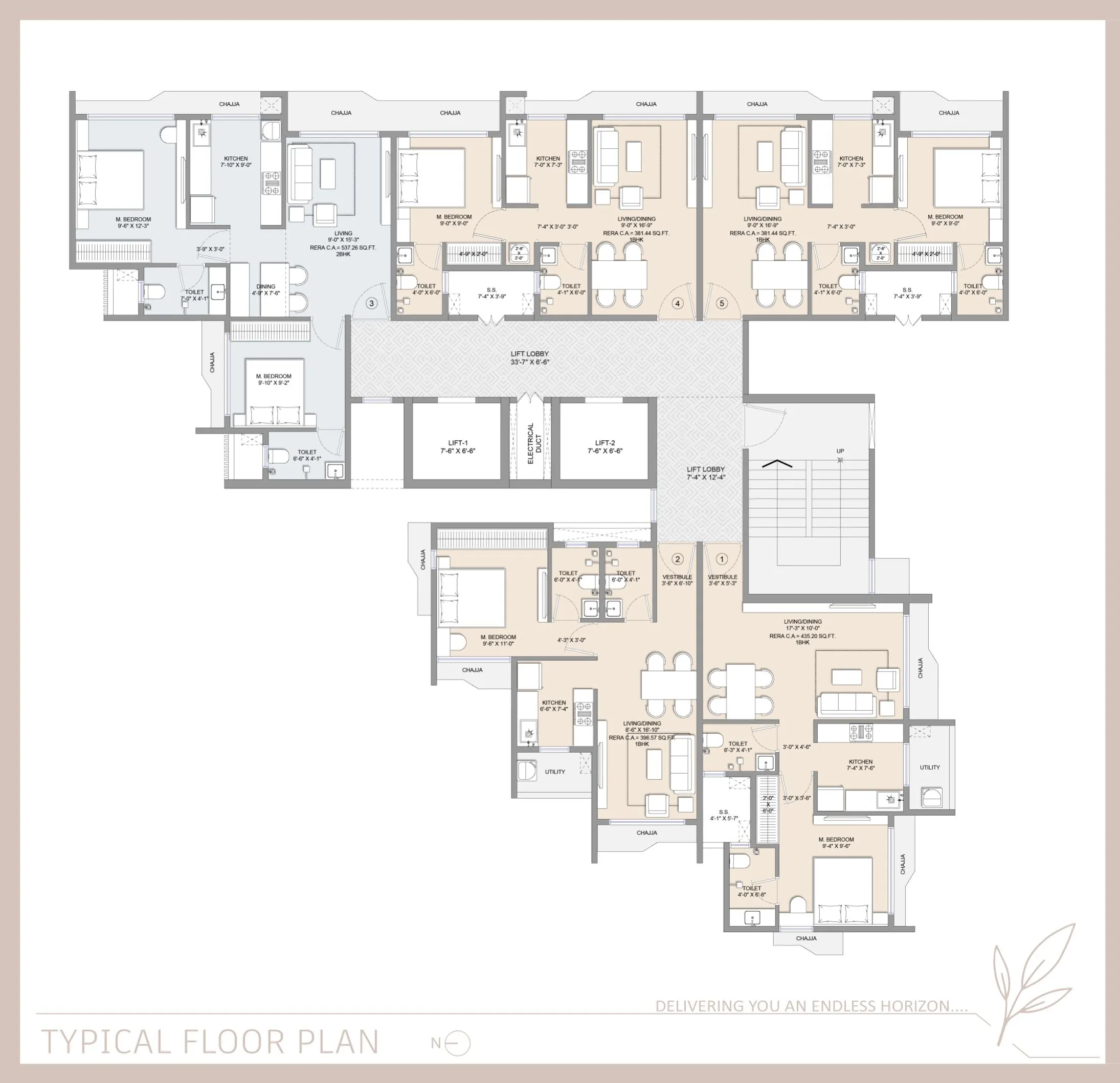 Aim Horizon Floor Plan