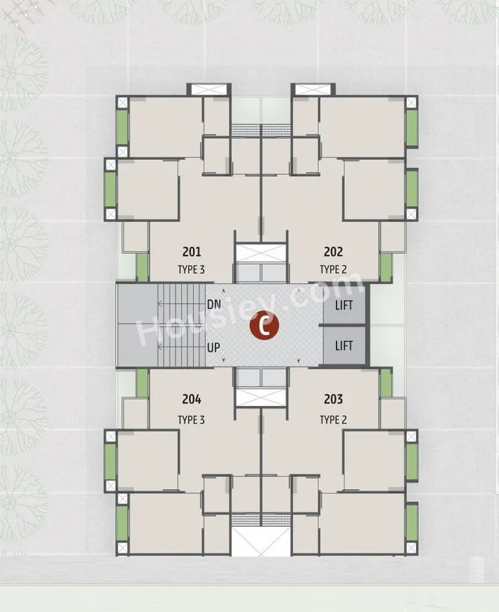 Airan Shela 24 Floor plan 3