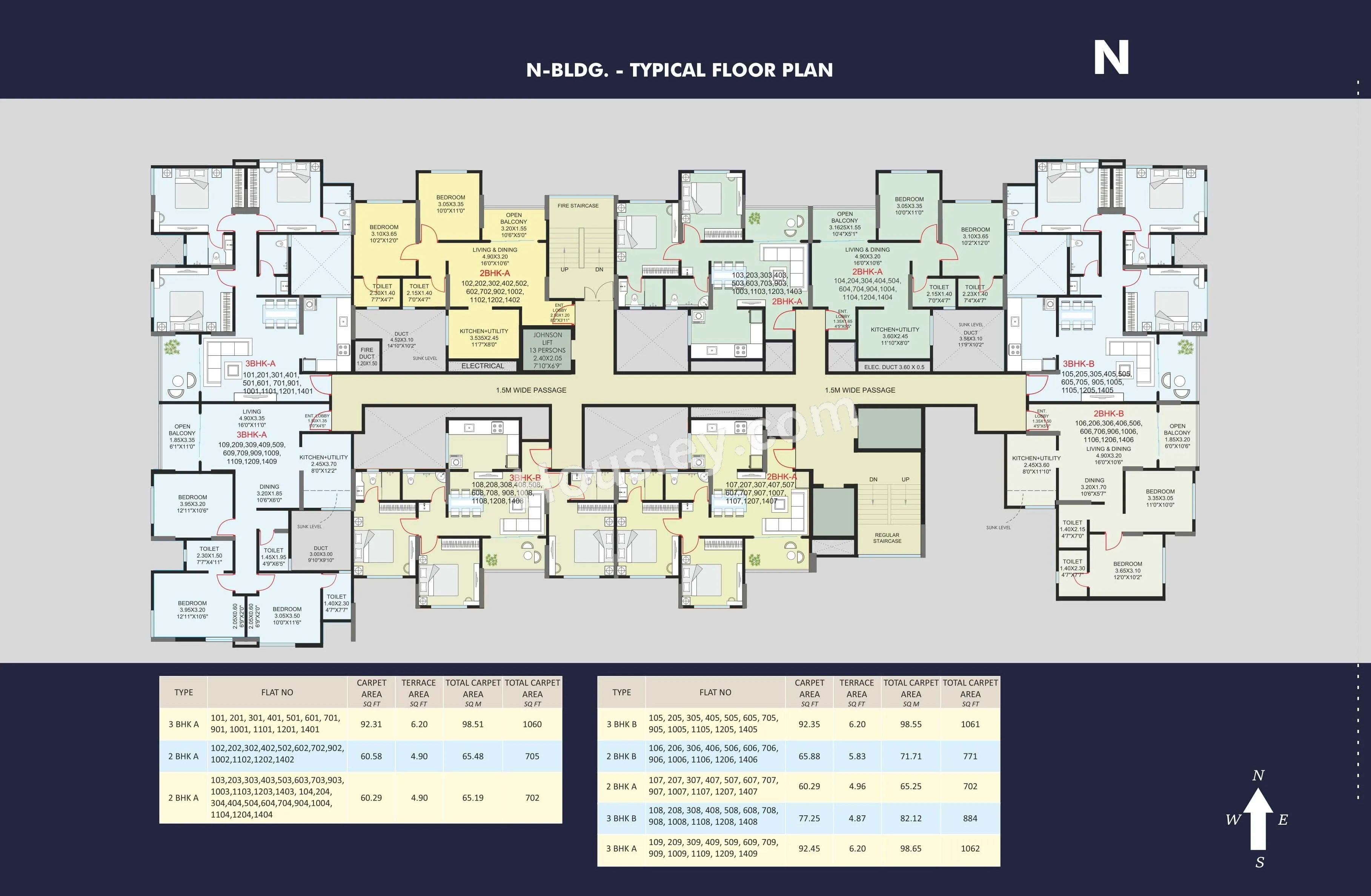 Aishwaryam Courtyard Gold Floor plan 3