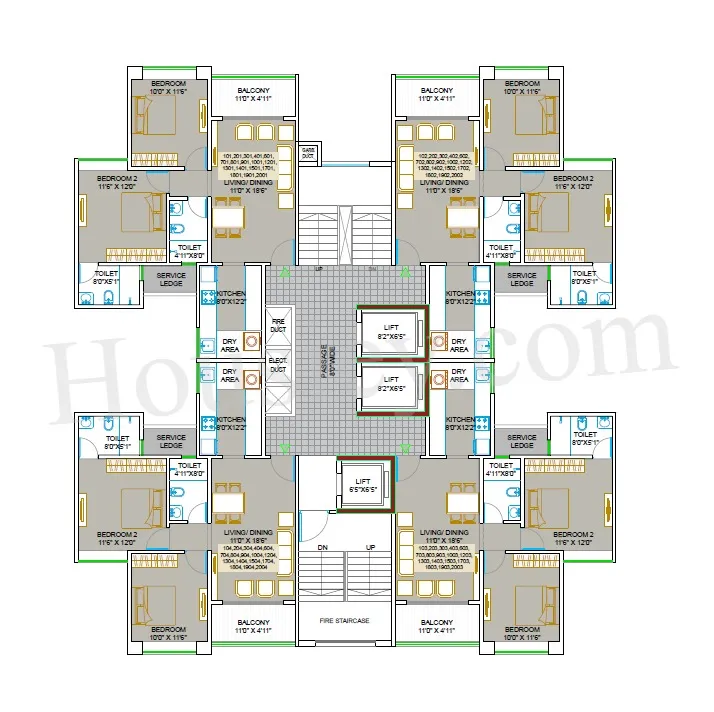 Aishwaryam Future Floor plan 1
