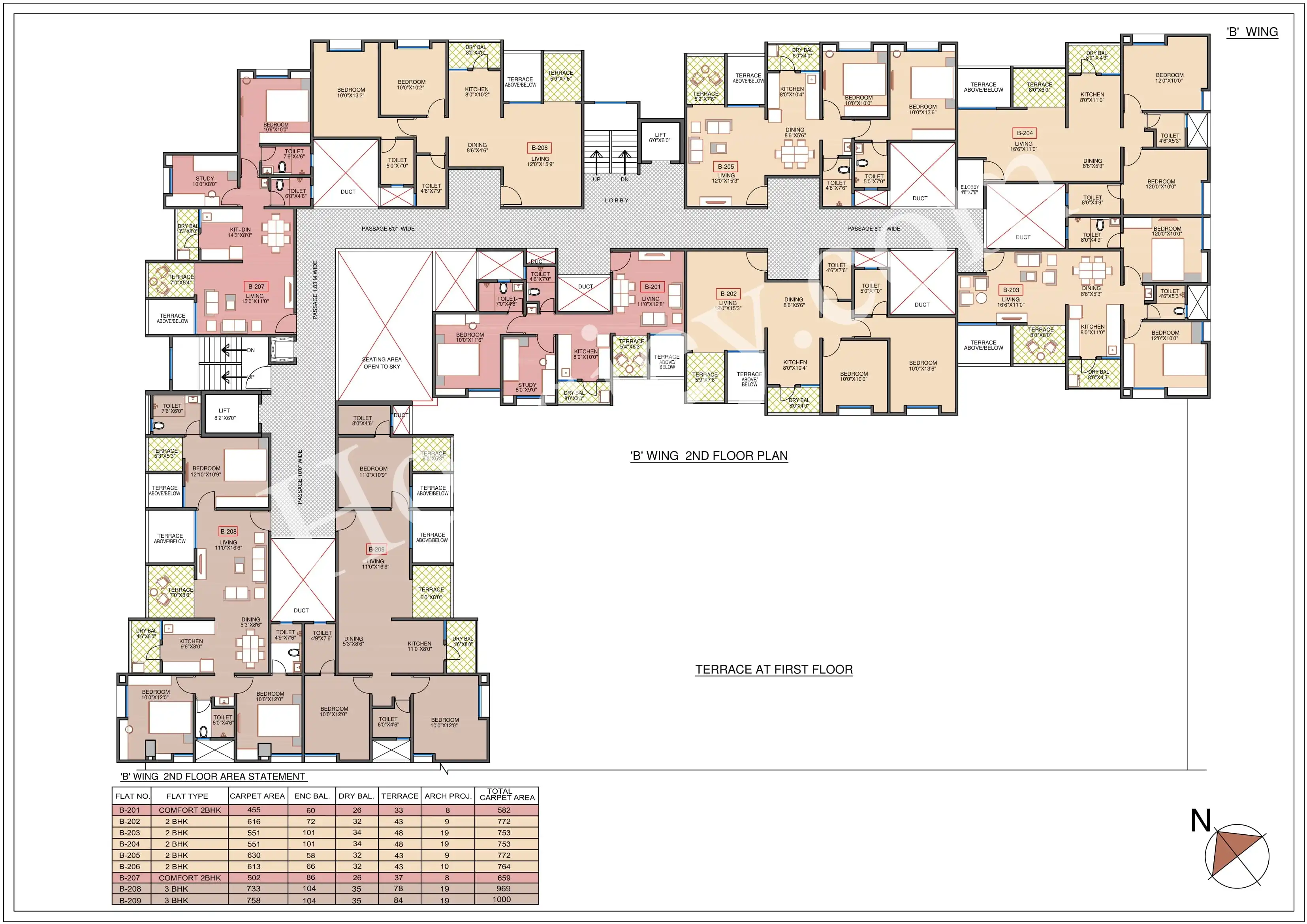Ajit Periwinkle Floor plan 6
