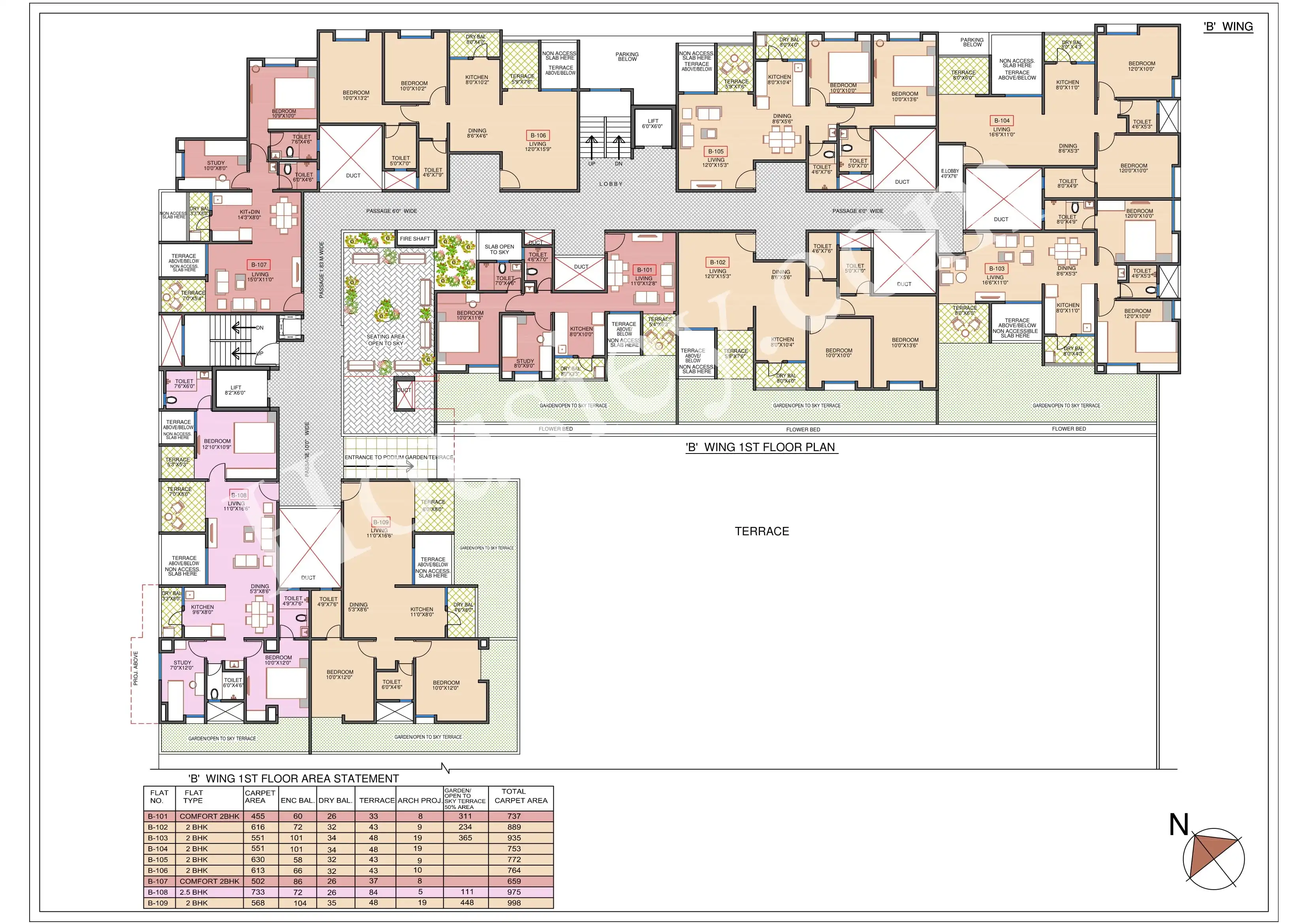 Ajit Periwinkle Floor plan 7