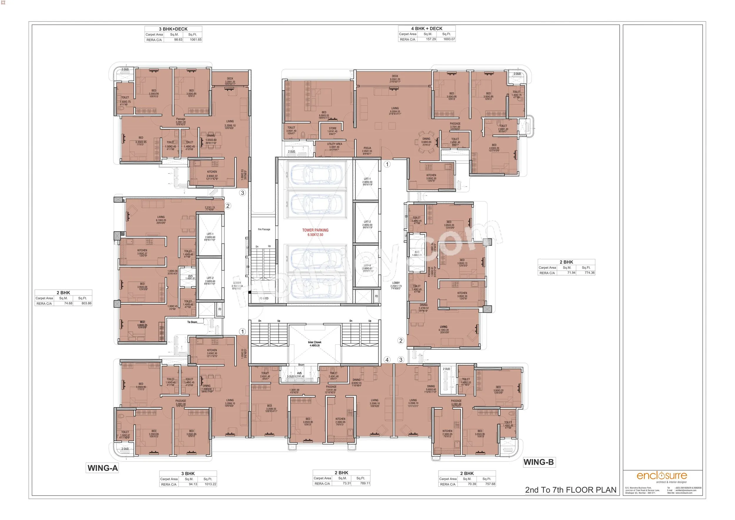 Ajmera Eden Floor plan 2