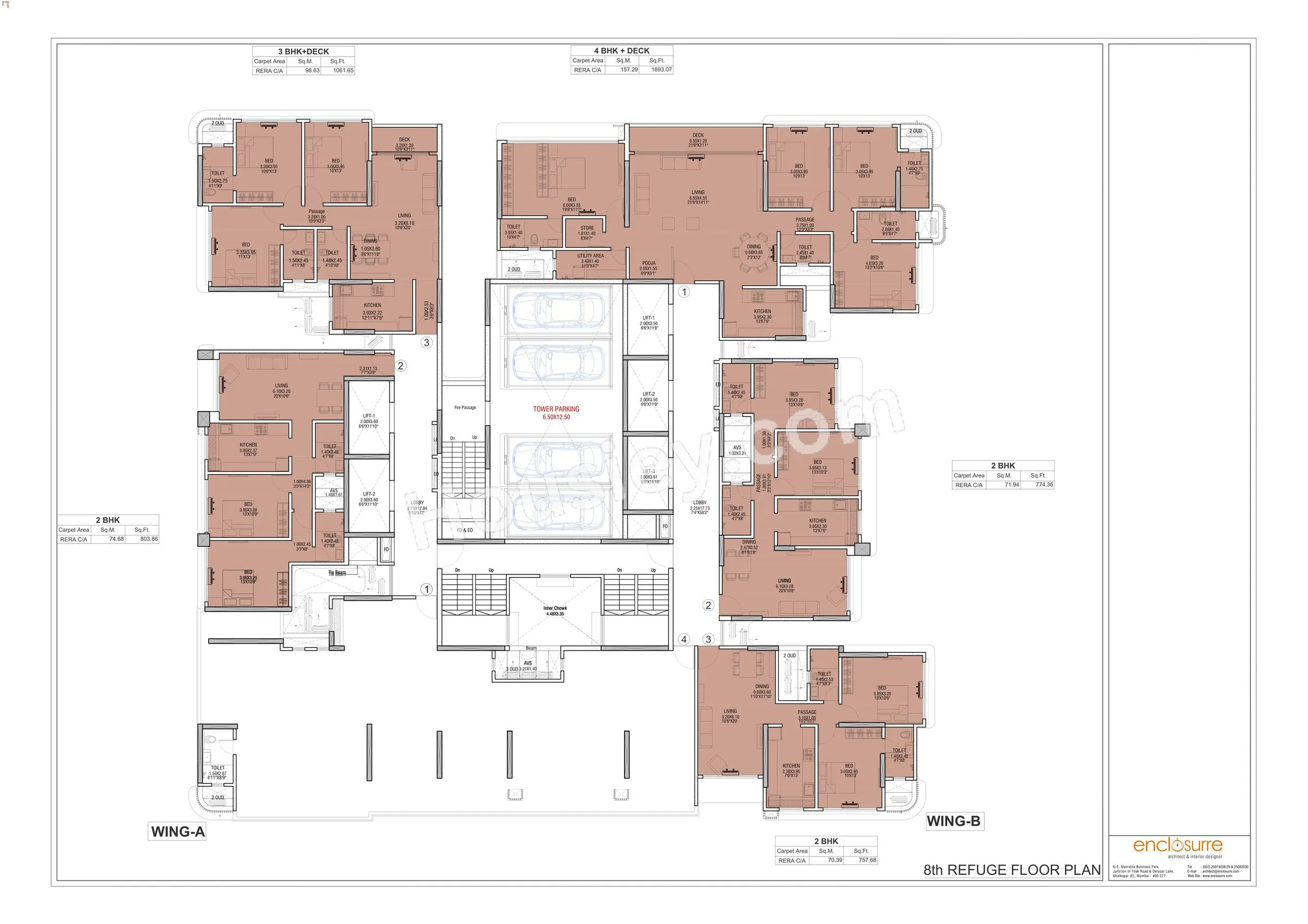 Ajmera Eden Floor plan 1