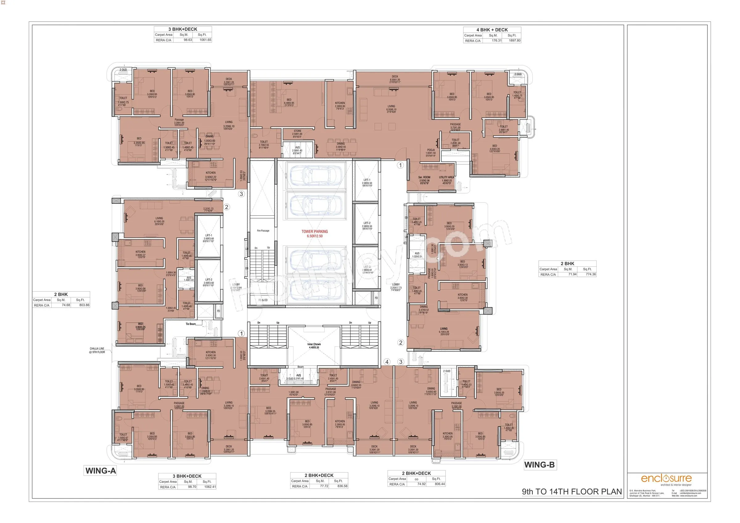 Ajmera Eden Floor plan 3
