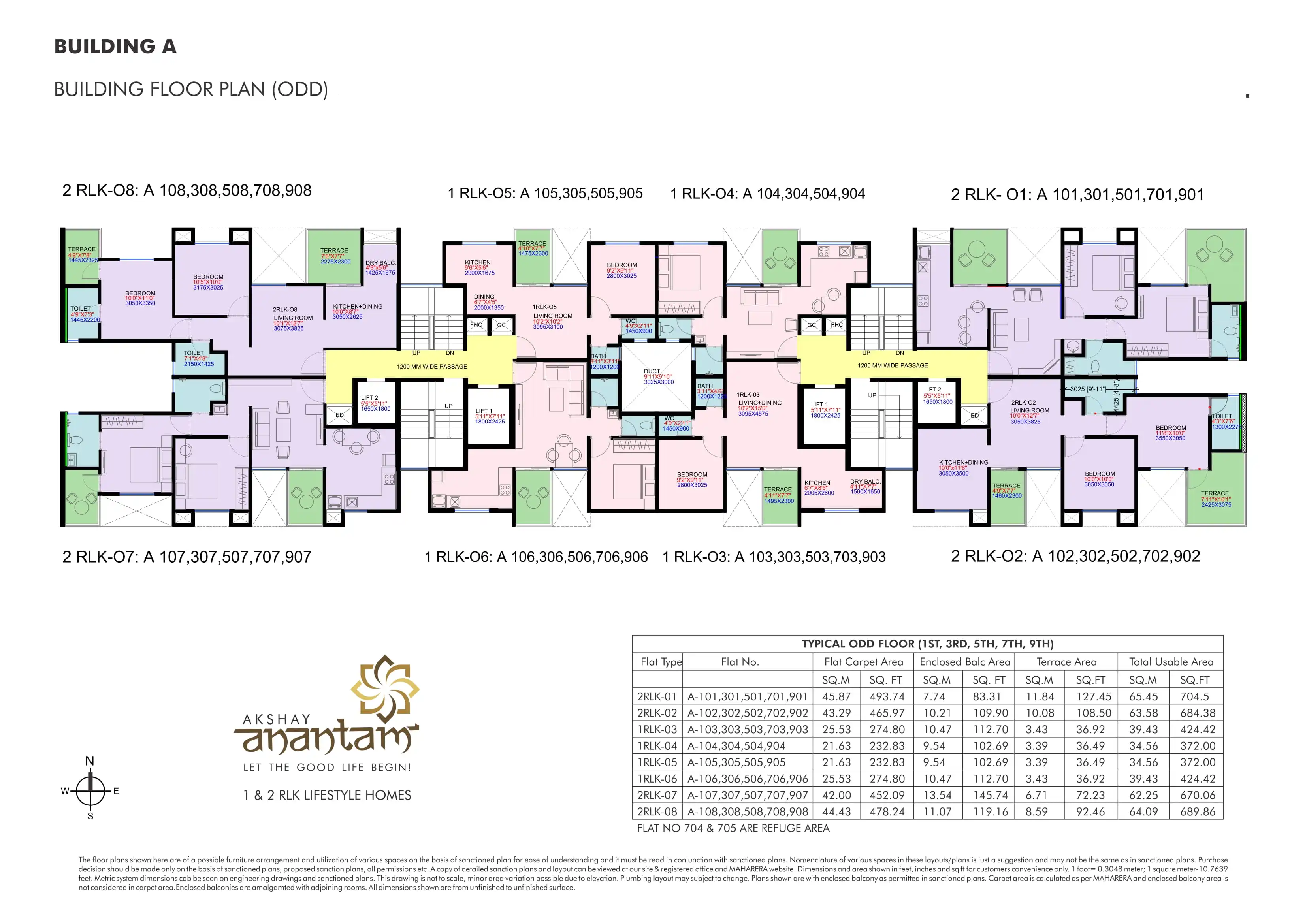 Sneh Akshay Anantam Floor plan 1