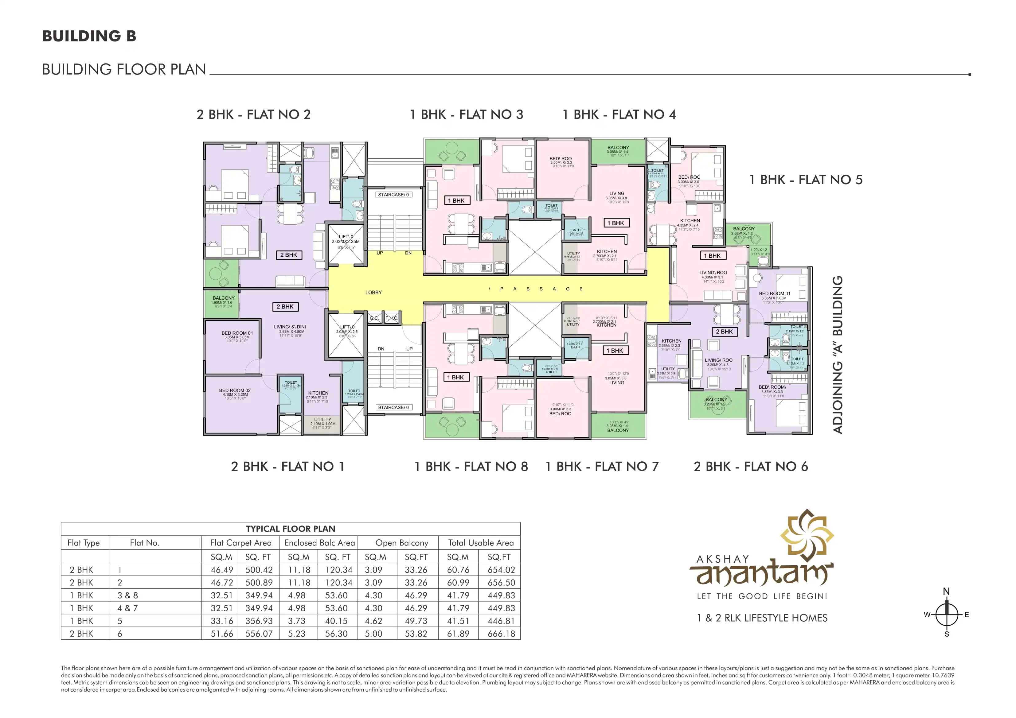 Sneh Akshay Anantam Floor plan 3