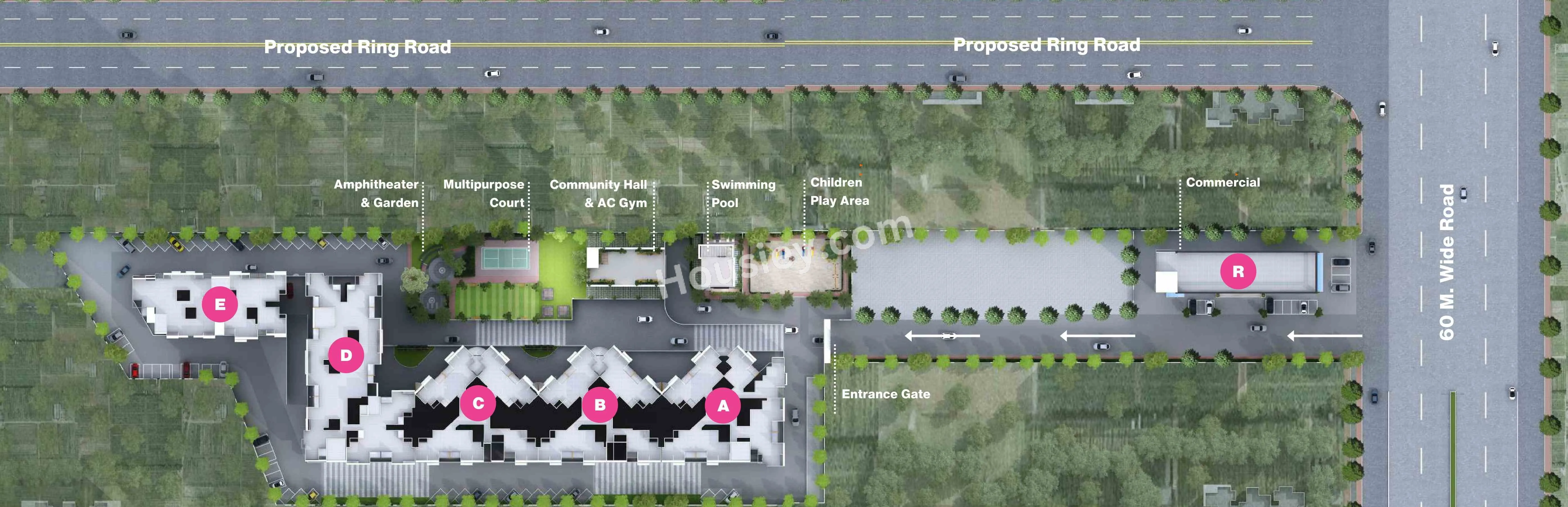 RR Lunkad Akshay Vrindavan Master Plan