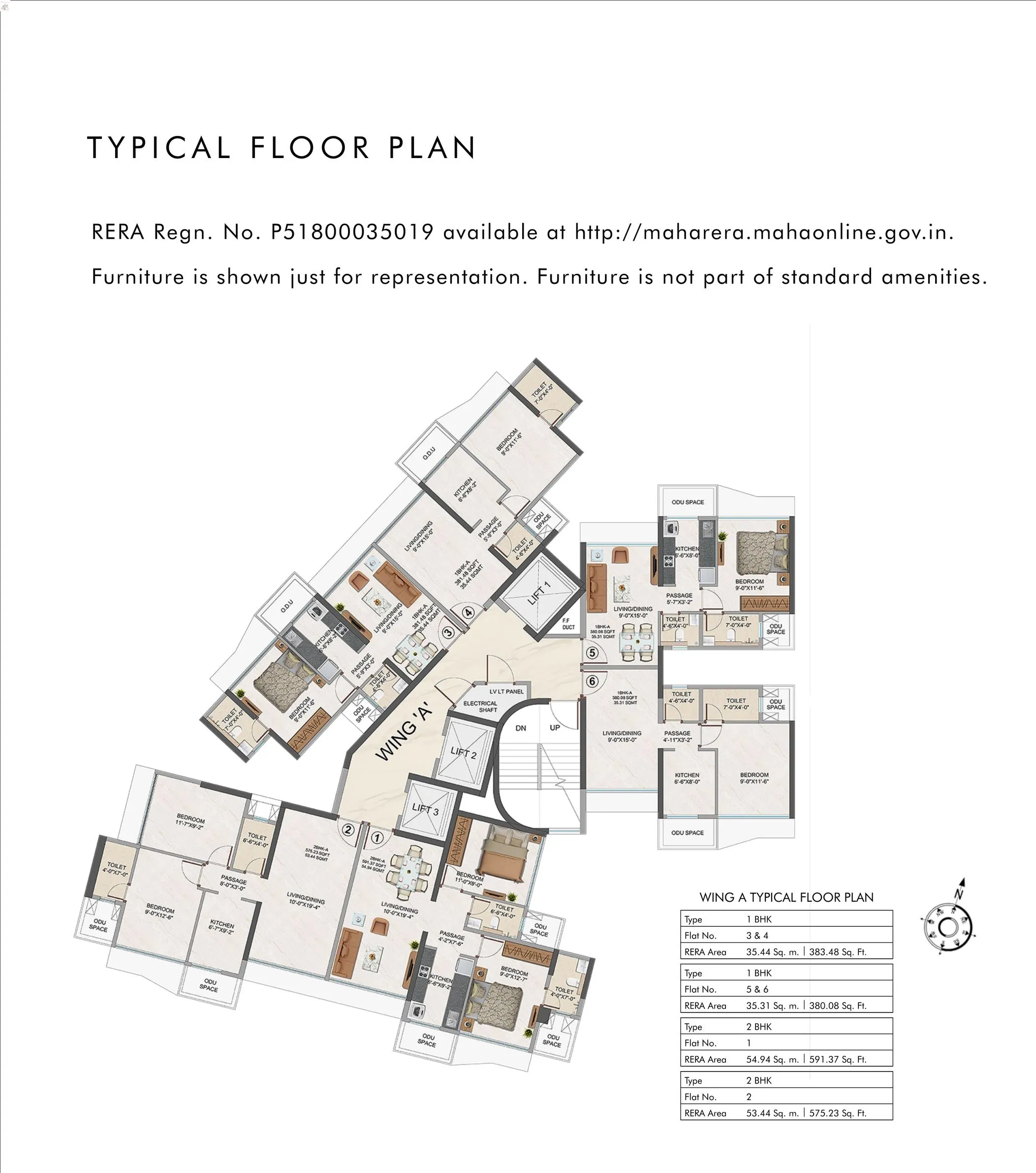 Amal Vivan Floor plan 2